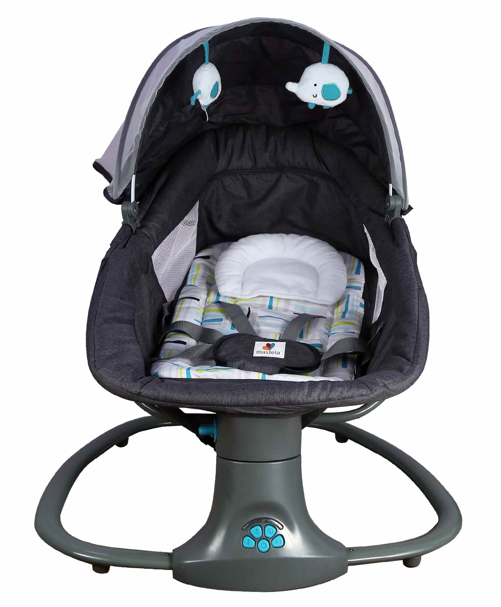 Baby Nursery Essentials 13 Mastela 3-in-1 Deluxe Multi-Functional Bassinet - Black