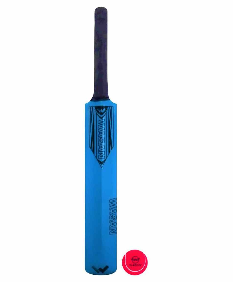 Wasan Cricket Bat & Ball Set Size 2 - Blue-image-17