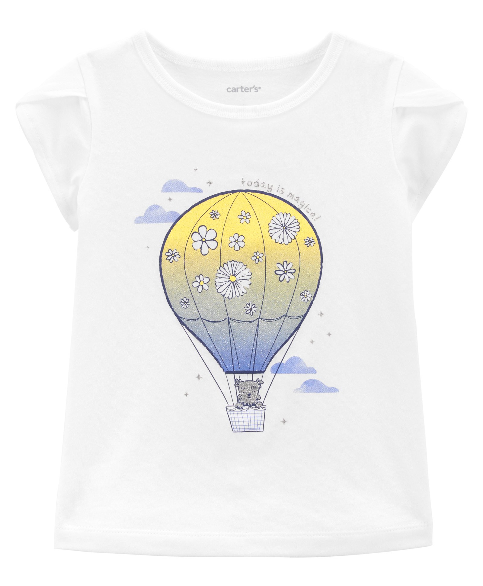 Carter's Hot Air Balloon Jersey Tee - White-image-31