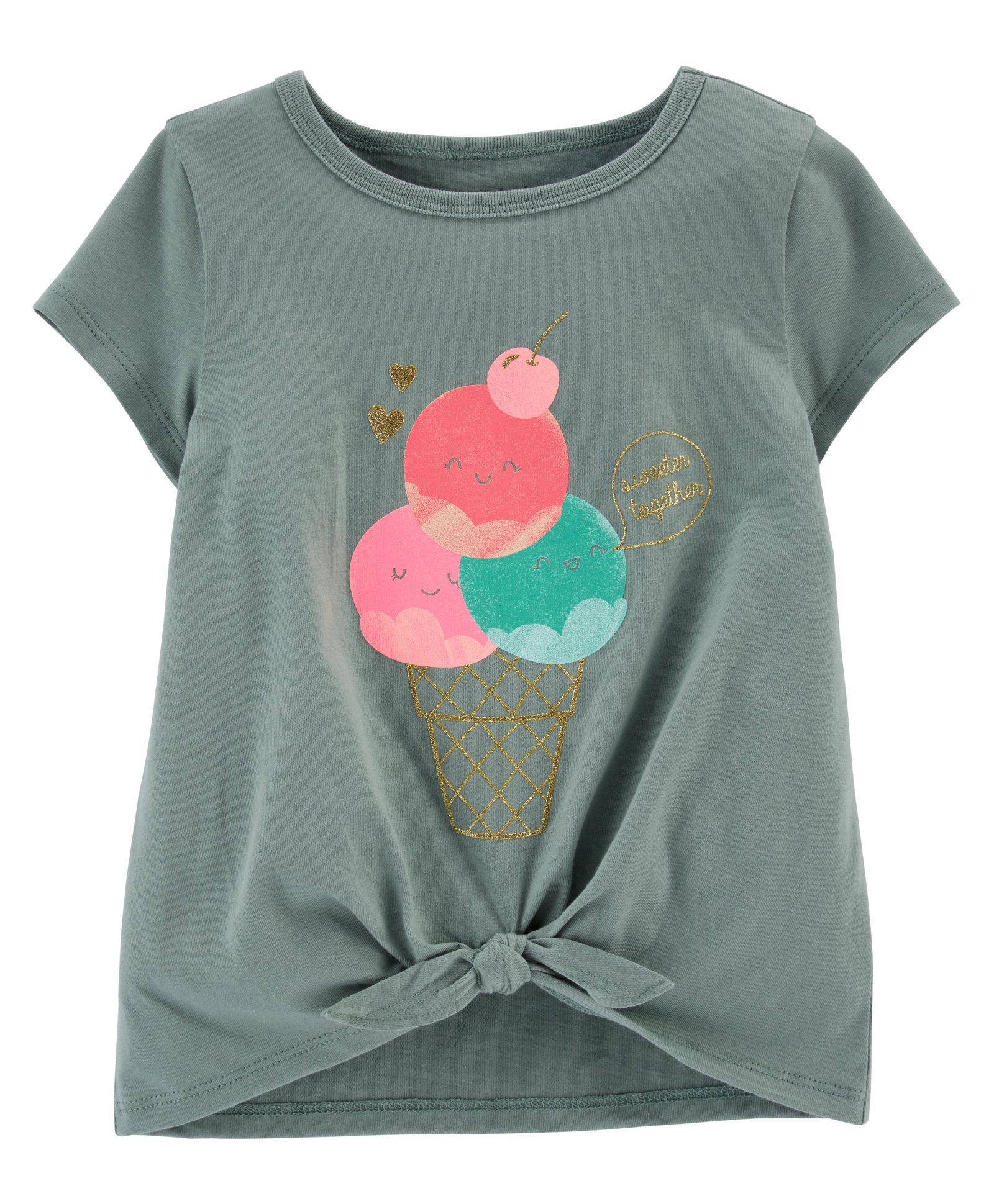 Carter's Ice Cream Jersey Tee - Green-image-22