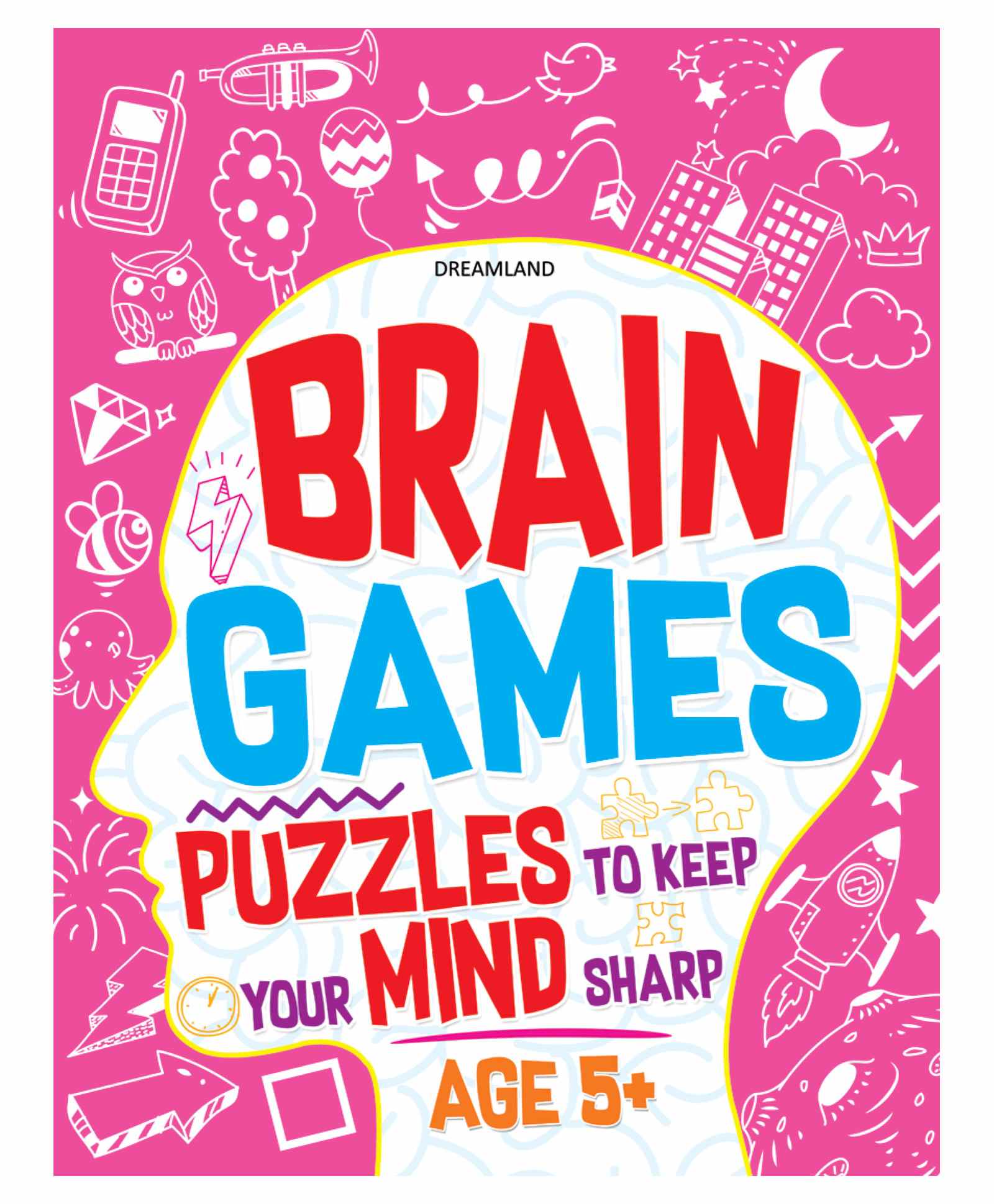 Dreamland Publications Brain Games Puzzle Book - English-image-47