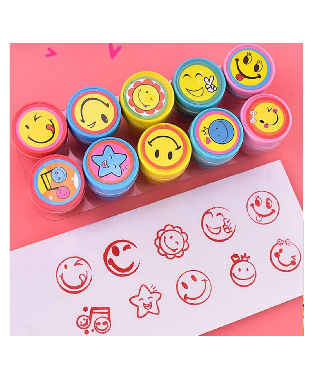 FunBlast Stamps for kids - Pack of 10 - Multicolor-image-29