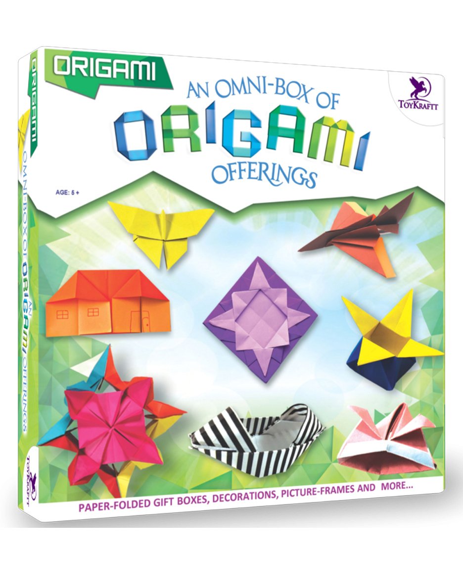 toykraftt Toy Kraft Omnibox of Origami Offerings Kit - Multicolor-picture-24