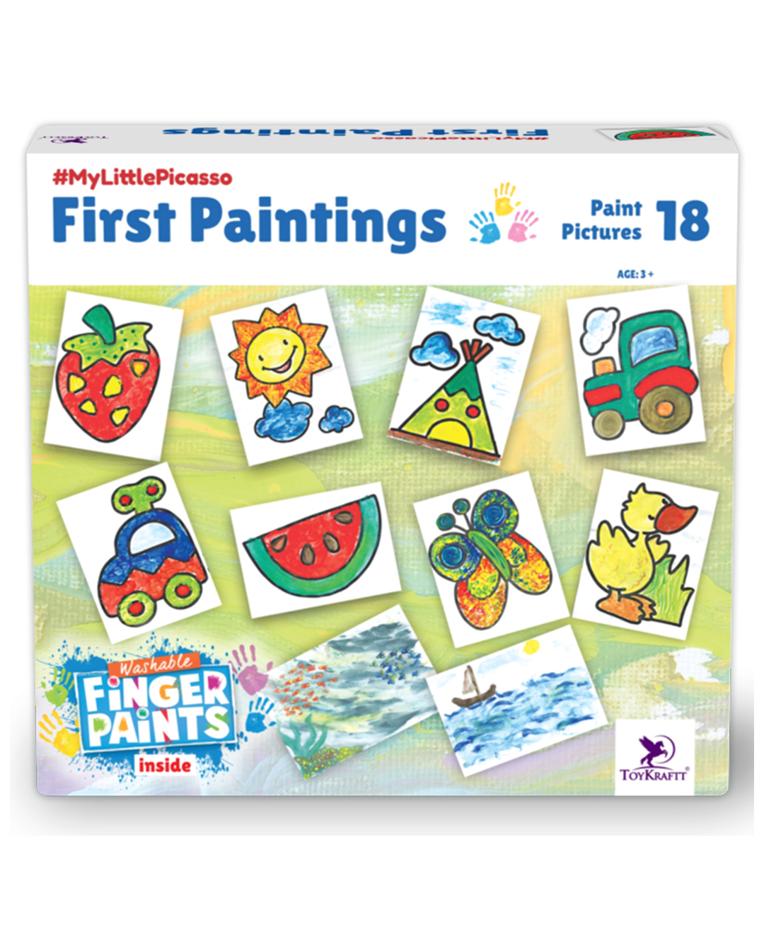 Toy Kraft  Finger Painting kit - Multicolor-image-41