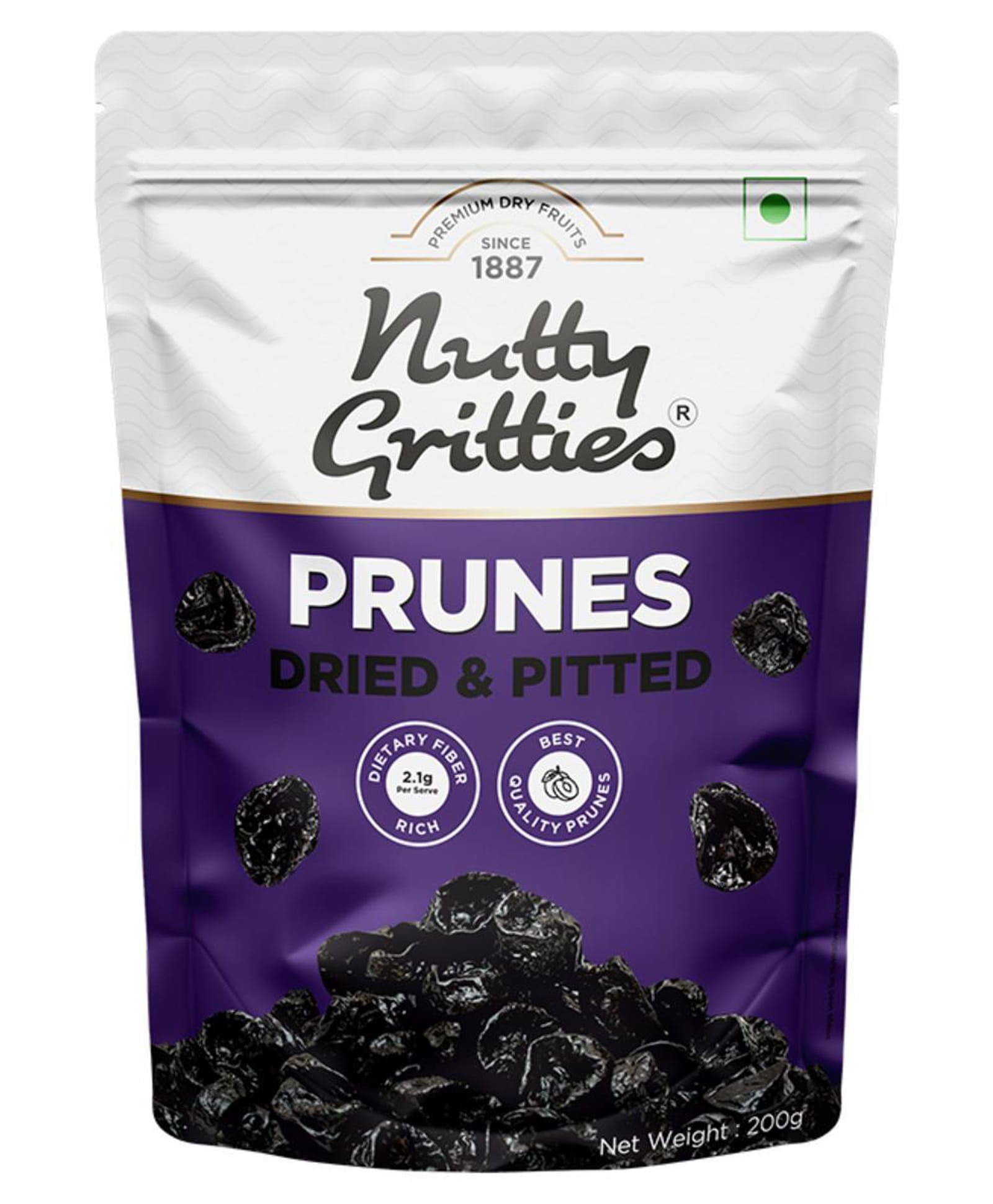 Nutty Gritties Prunes - 200 gm-image-3