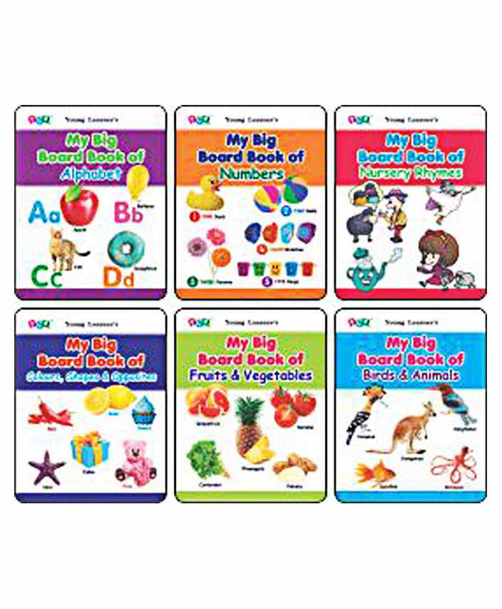 Young Learner Publication My Big Board Book Pack of 6 - English-image-29