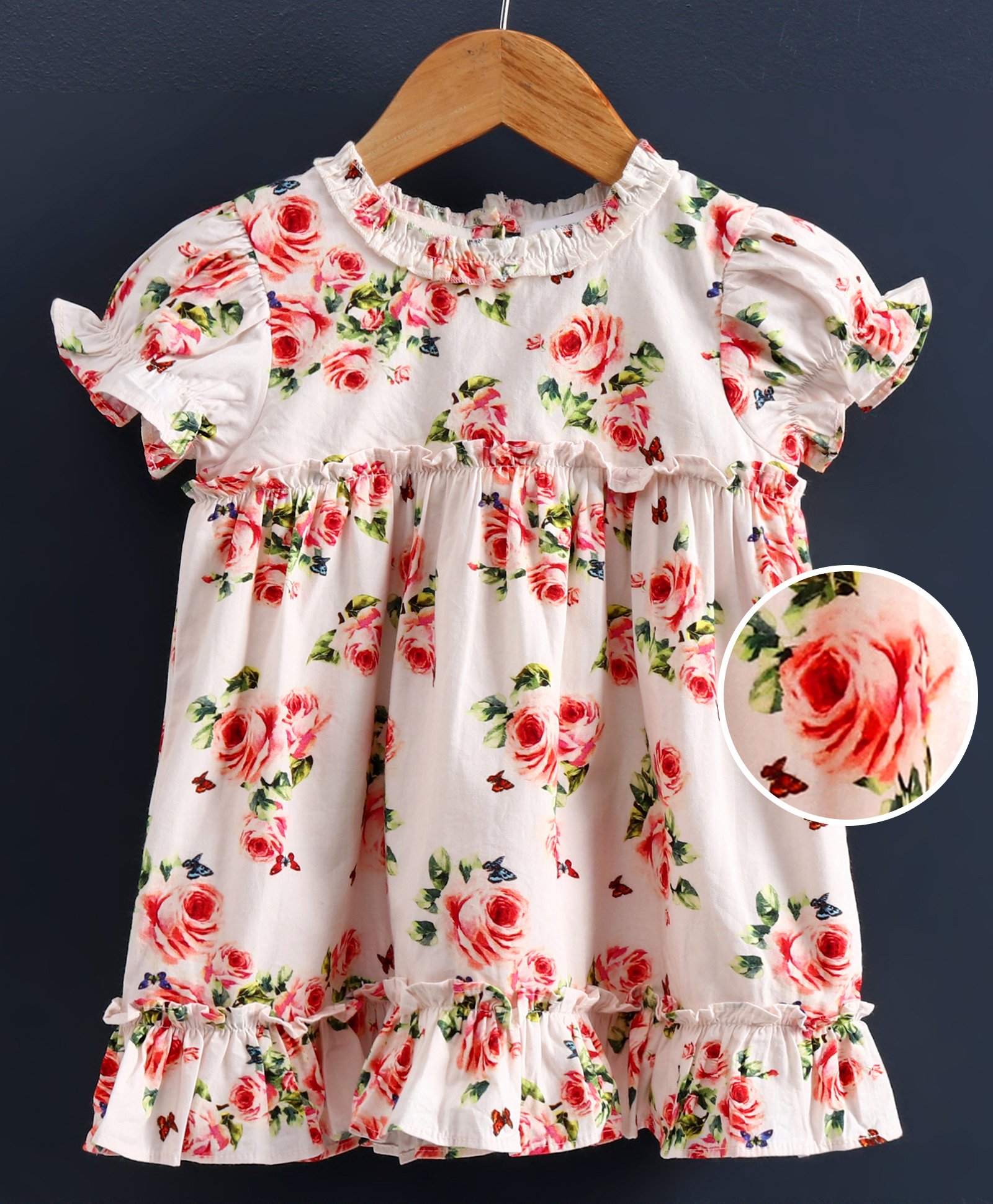 firstcry white frock