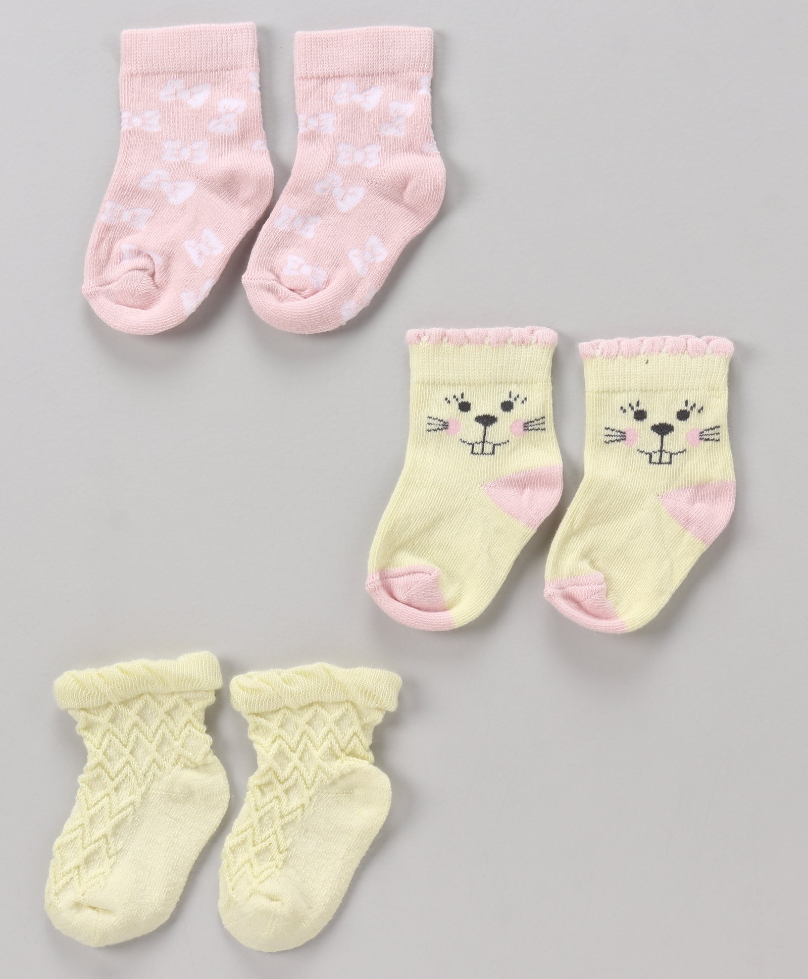 Mustang Ankle Length Socks Pack of 3(Colour May Var)-image-5