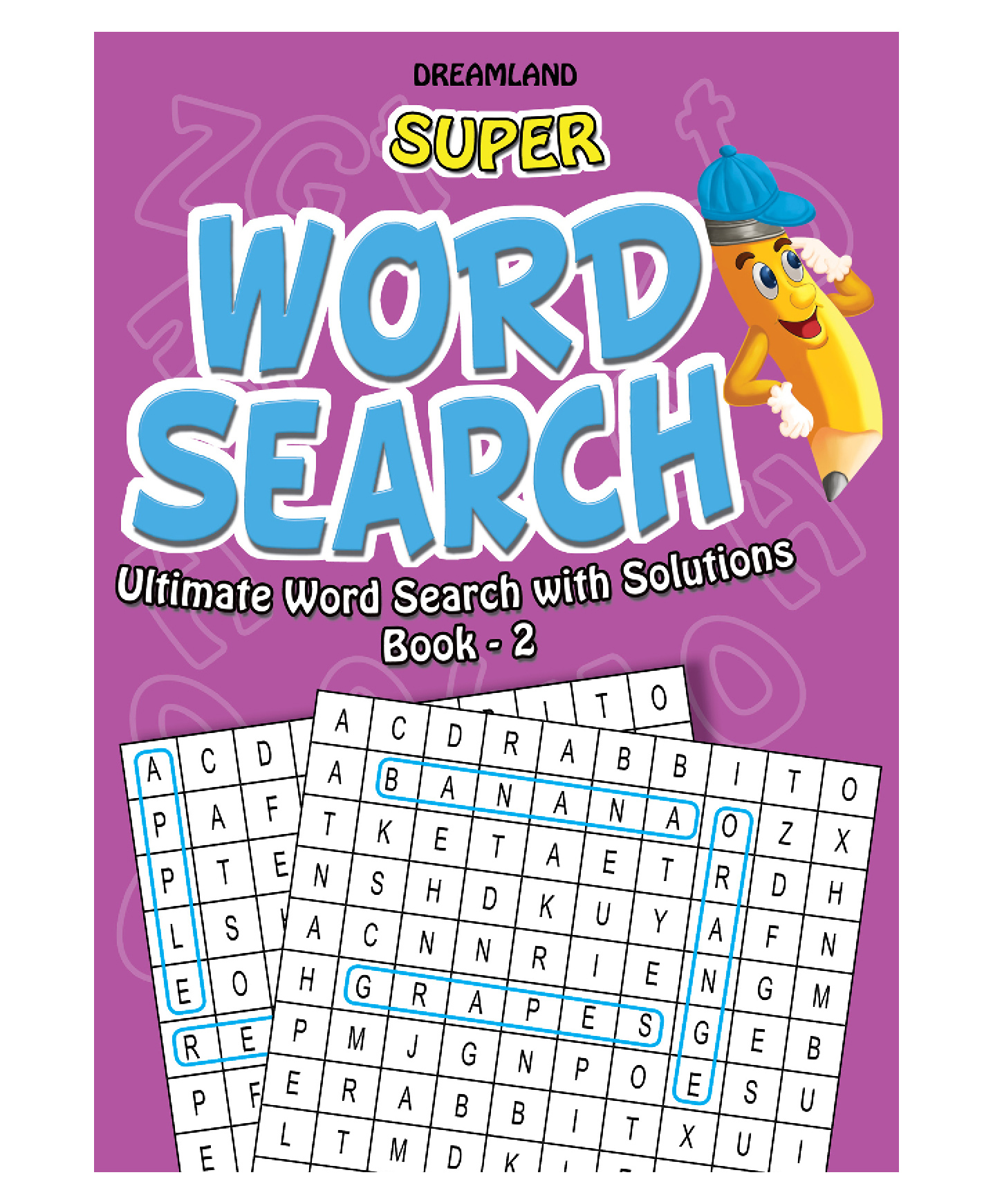 Dreamland Super Word Search Book 2 for Children  - 192 Pages Ultimate Word Search Book with Solutions-image-27