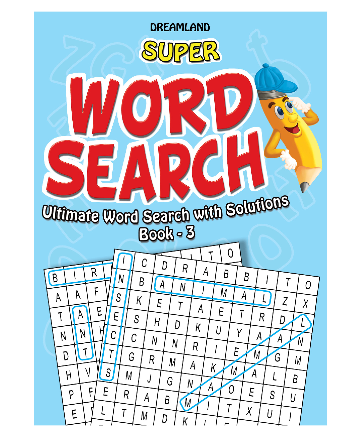 dreamland publications Dreamland Super Word Search Book 3 for Children - 192 Pages Ultimate Word Search Book with Solutions-picture-21