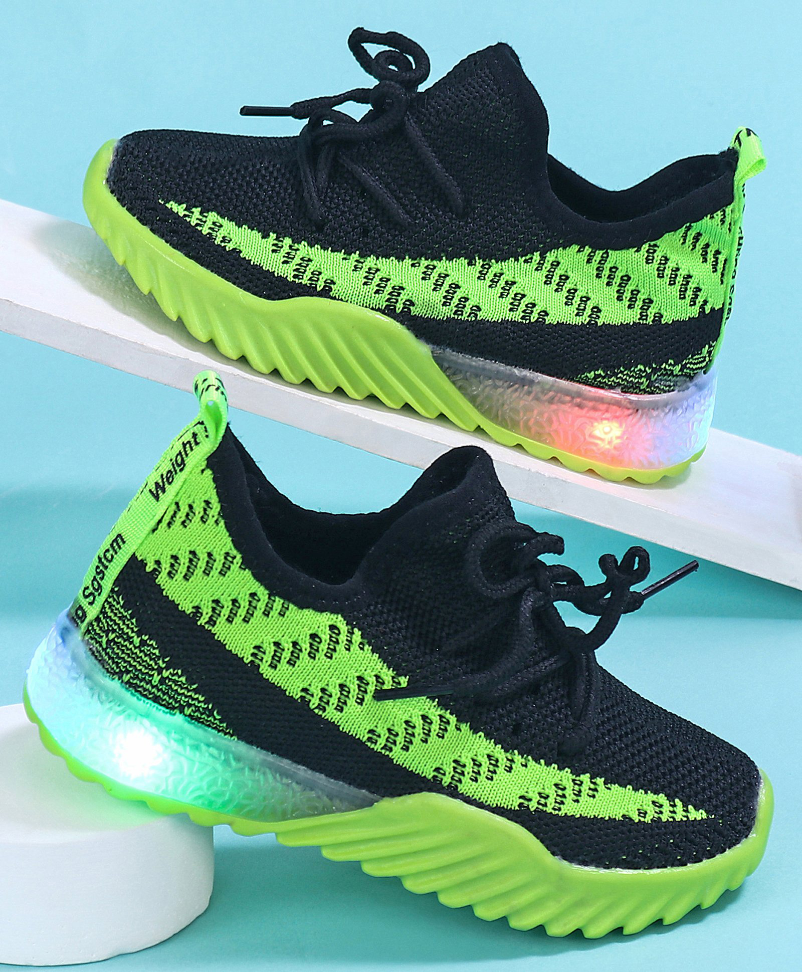 Buy KIDLINGSS Color Patch Lace-Up LED 