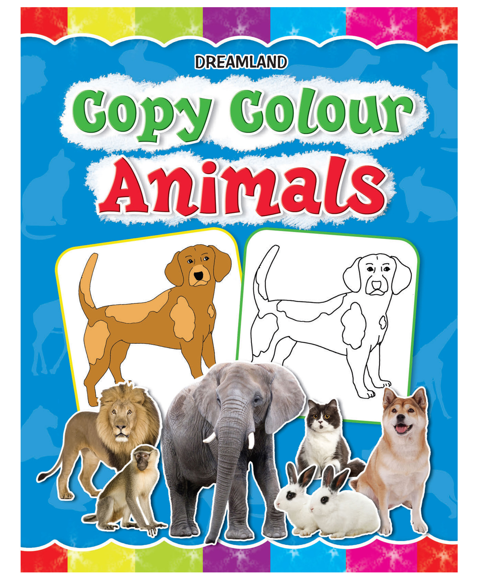 dreamland publications Animal Colouring Book for Kids Age 3 to 5 Years | Fun Preschool Activity to Learn Colours & Animal Names | Large Images & Thick Paper for Easy Colouring | Early Learning Educational Book-picture-25