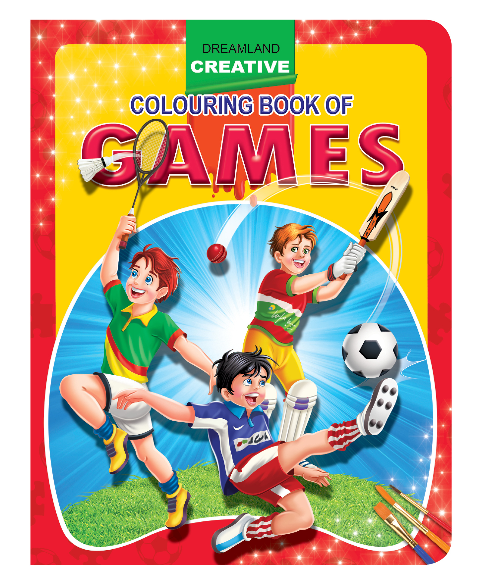 Dreamland Games Creative Copy Colouring Book for Kids , 16 Pages Drawing and Painting Book (Creative Colouring Books)-image-41