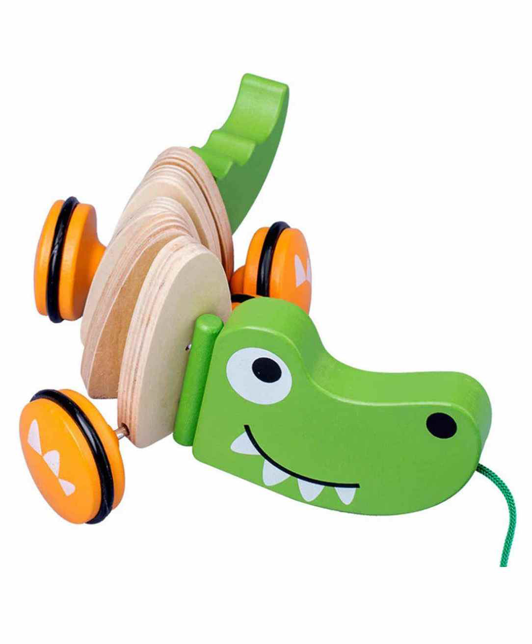 Yamama Walk Along Wiggly Croc - Green-image-31