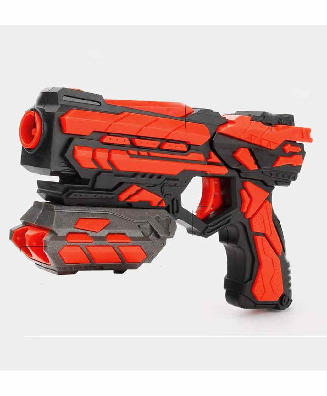 Yamama High Speed Toy Gun Set with Foam Bullets & Explosion Ball  - Red-image-1