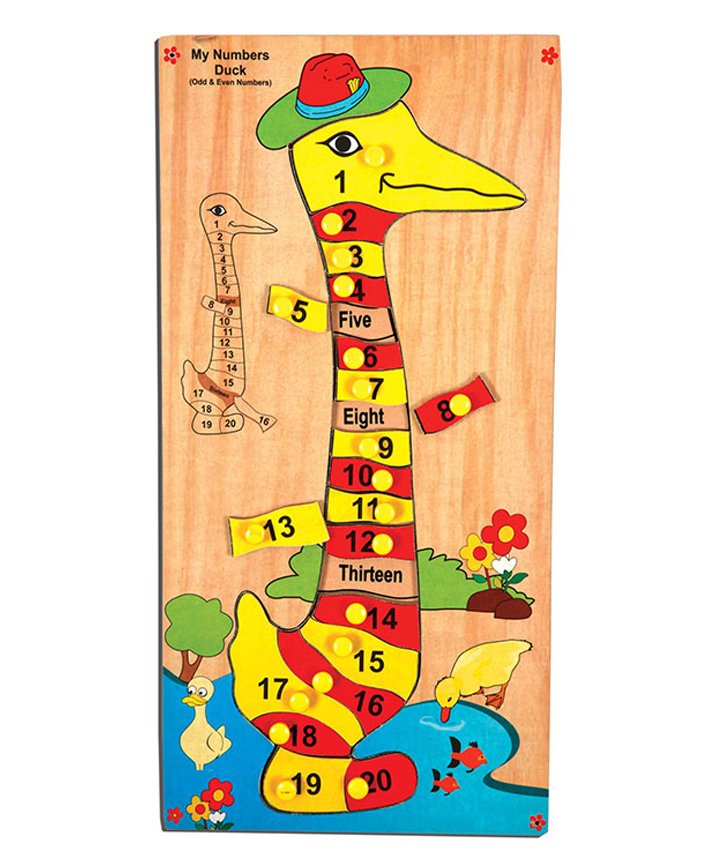 Skillofun My Number Wooden Duck-picture-19