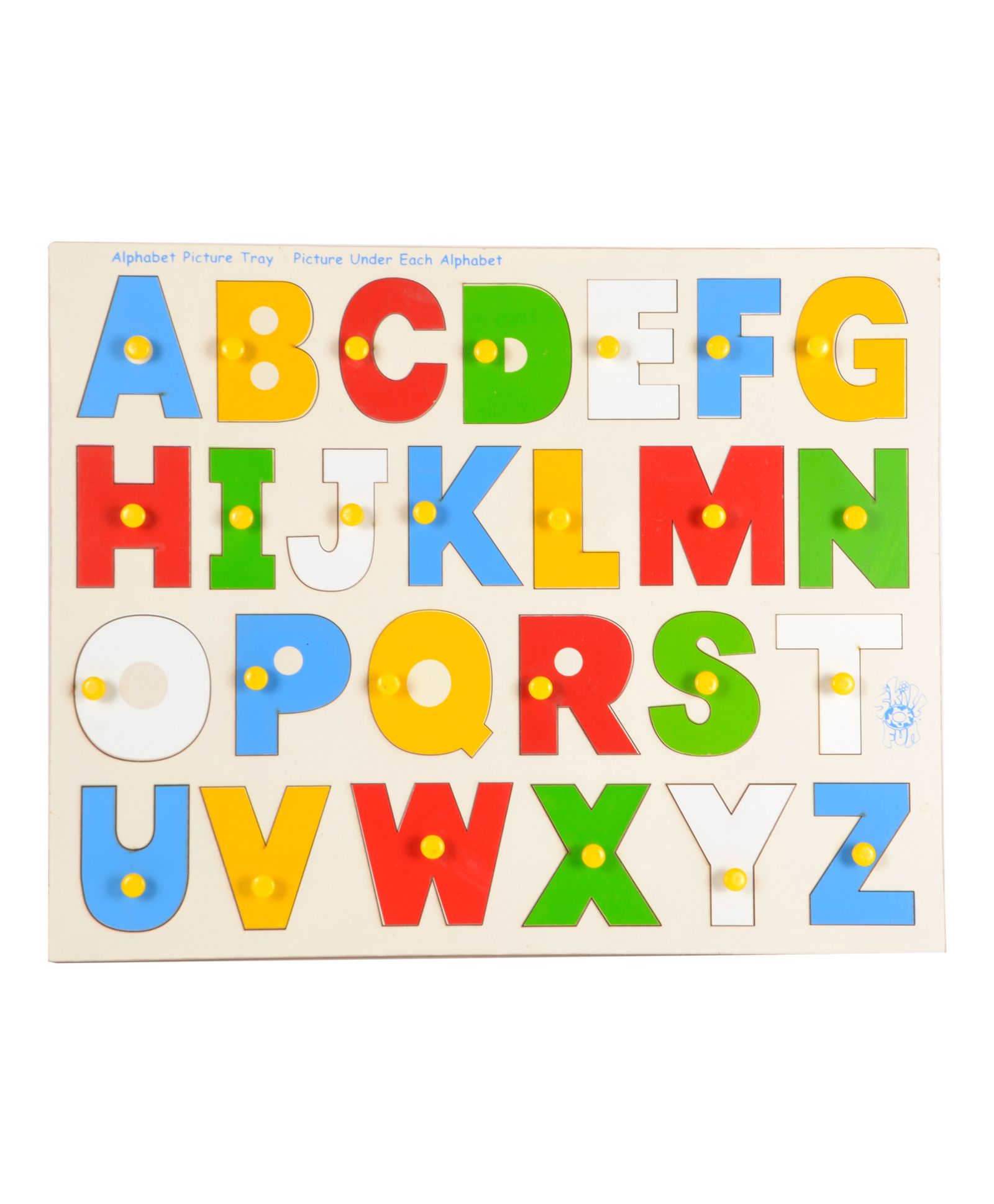 Skillofun Alphabet Picture Wooden Tray-picture-22