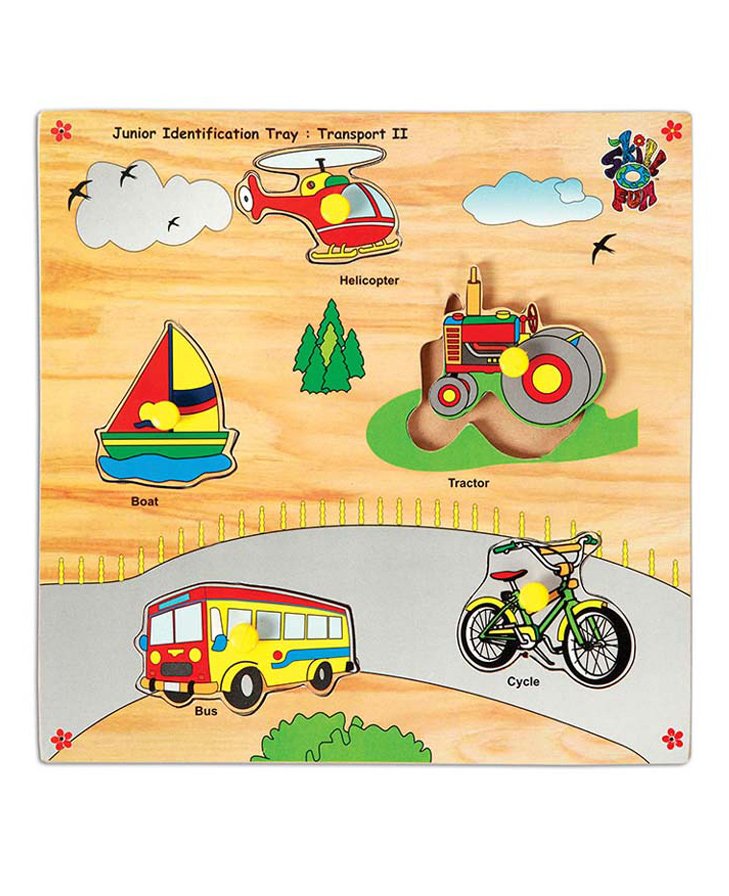 Skillofun - Junior Identification Wooden Tray Transport II-picture-15