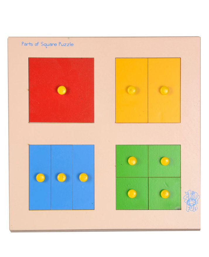 Skillofun - Parts Of Wooden Square Tray-image-4