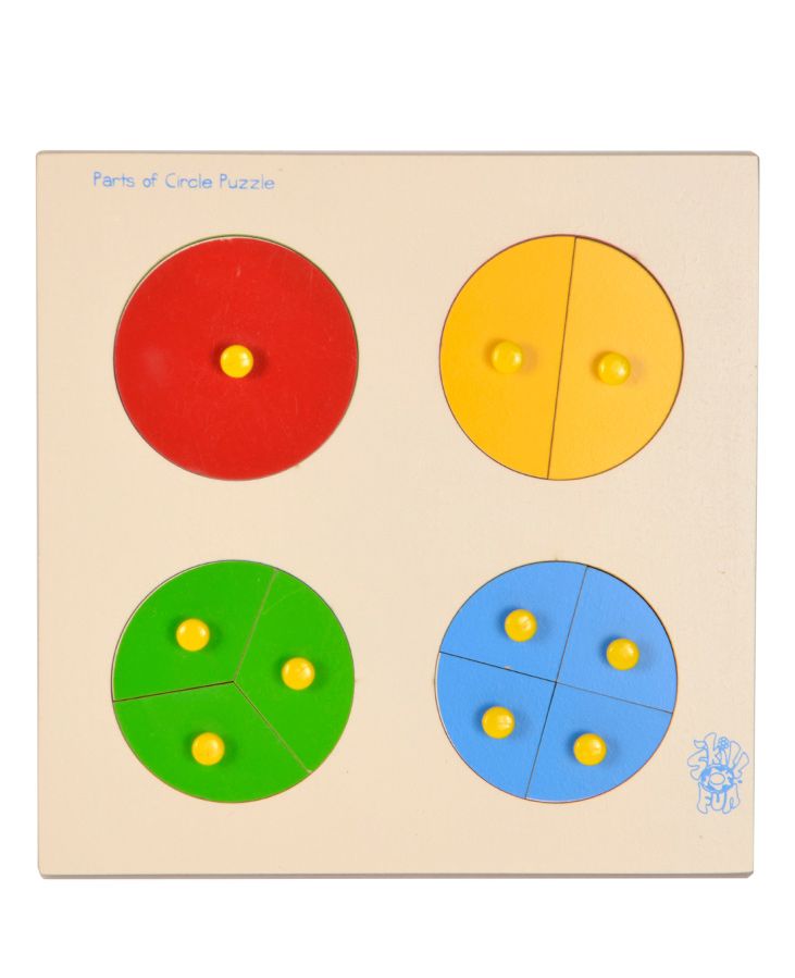 Skillofun - Parts Of Circle Wooden Tray-image-38