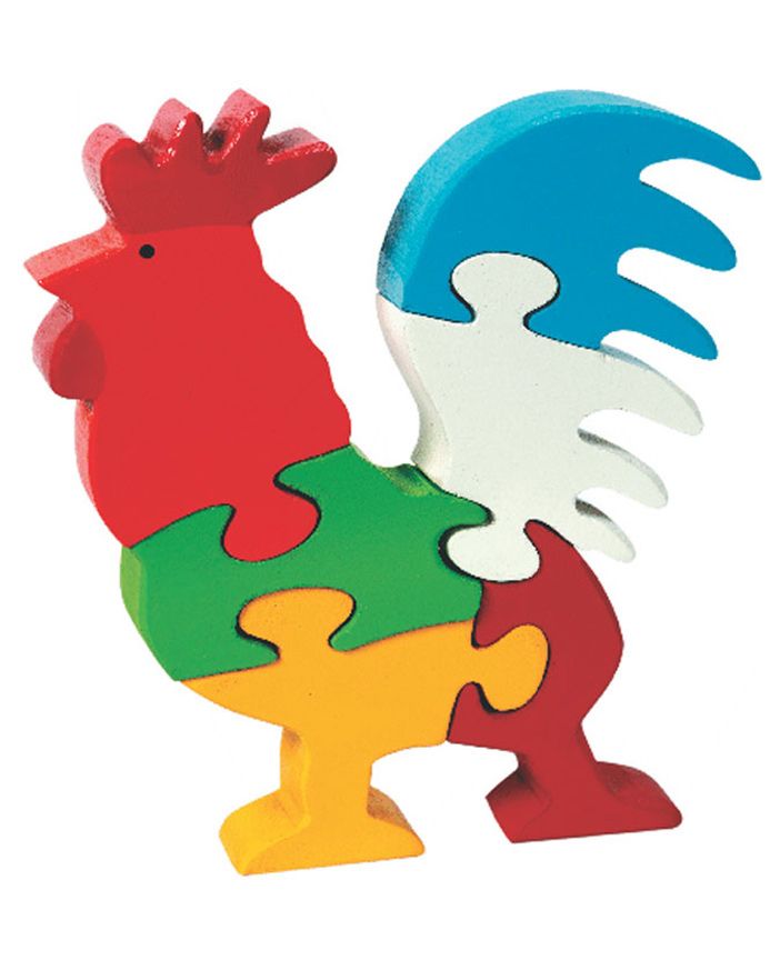 Skillofun - Take Apart Wooden Puzzle Rooster-image-43
