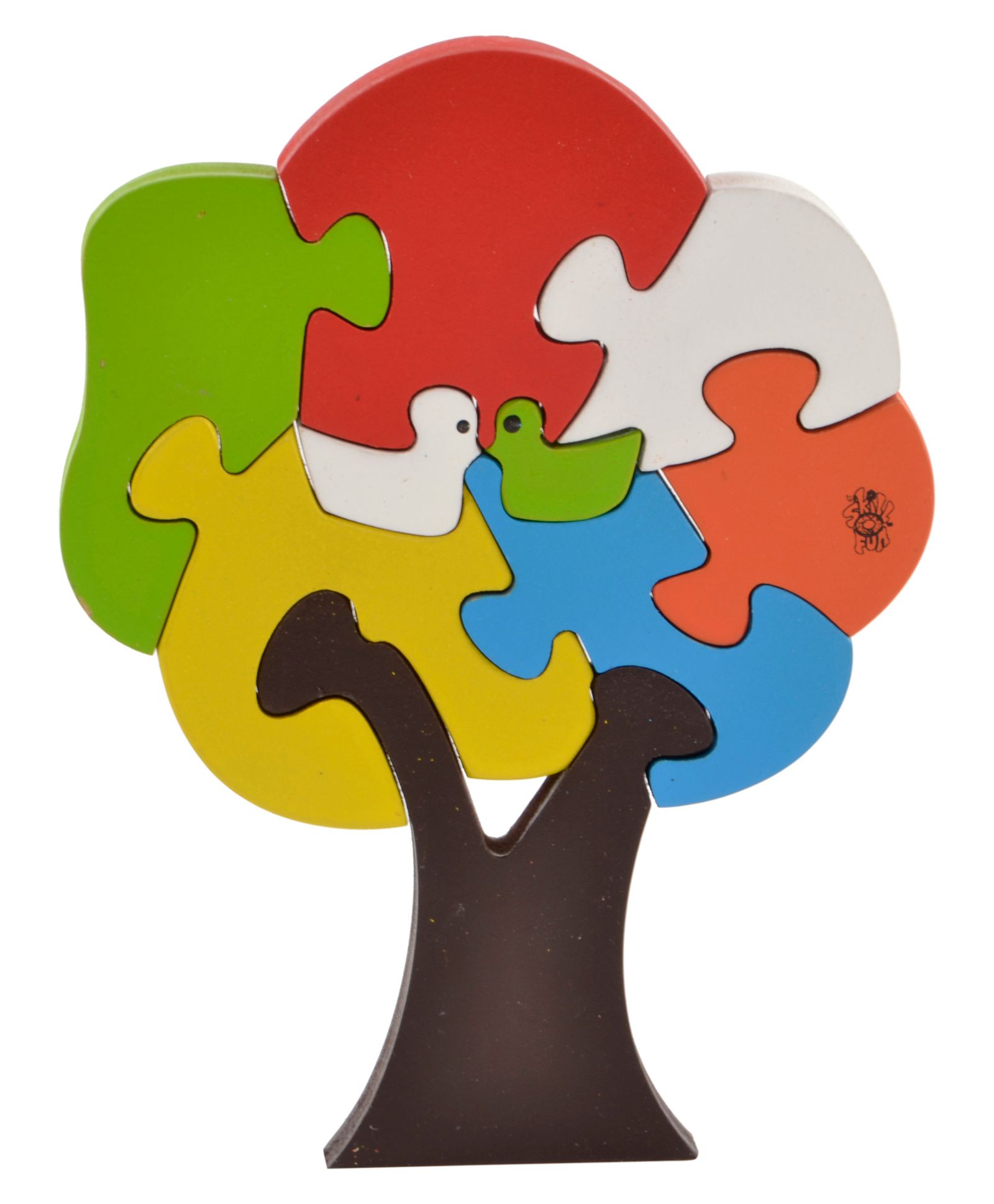 Skillofun - Take Apart Wooden Puzzle Tree Bird-picture-41