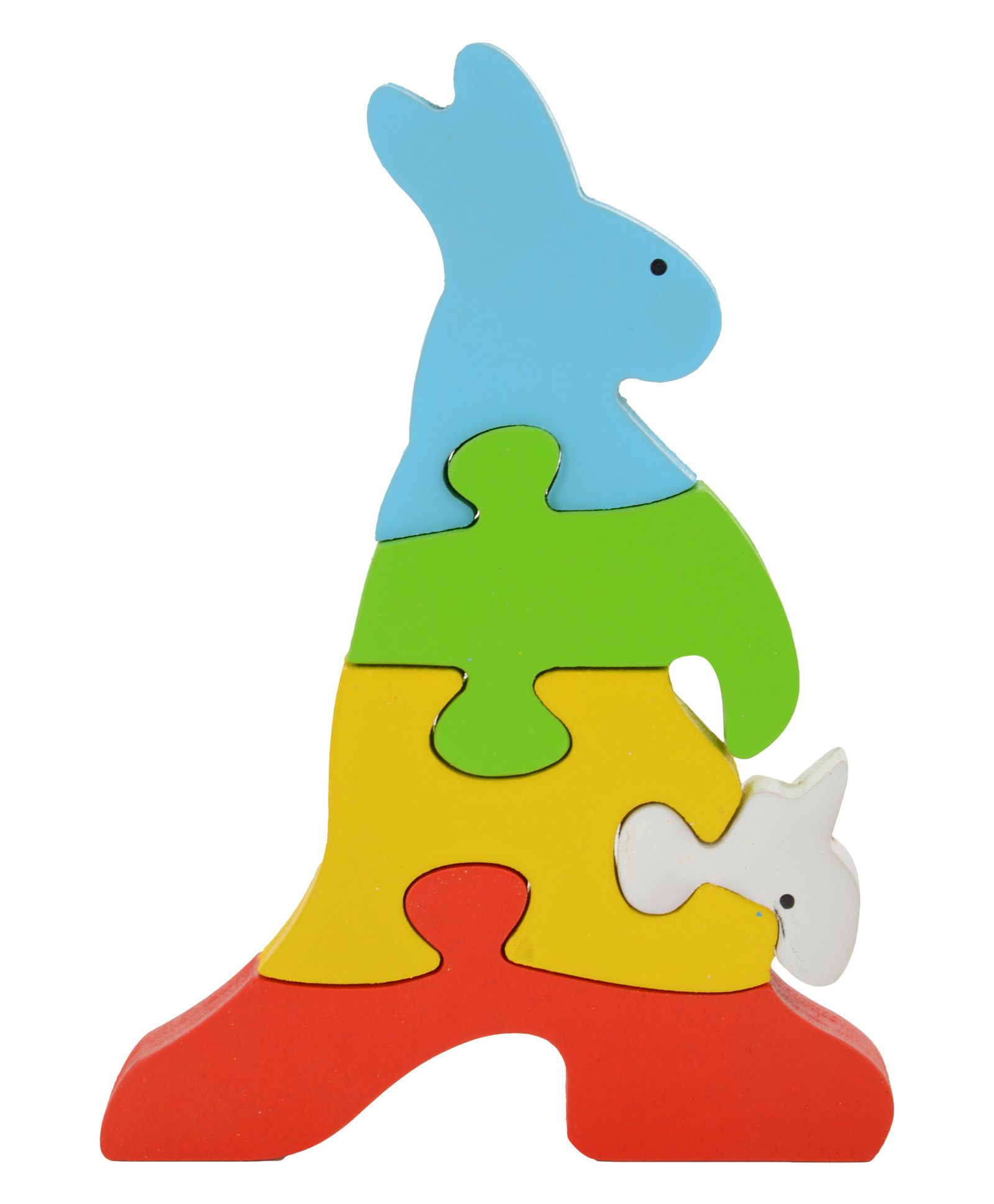Skillofun - Take Apart Wooden Puzzle Kangaroo-image-45