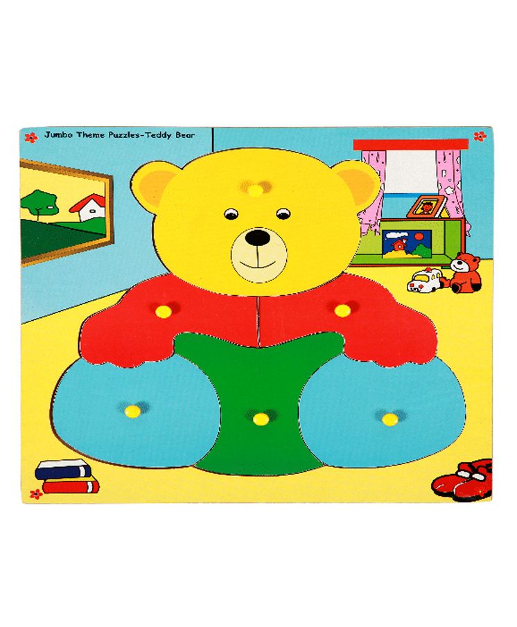 Skillofun - Jumbo Theme Wooden Puzzle Rooster-picture-11