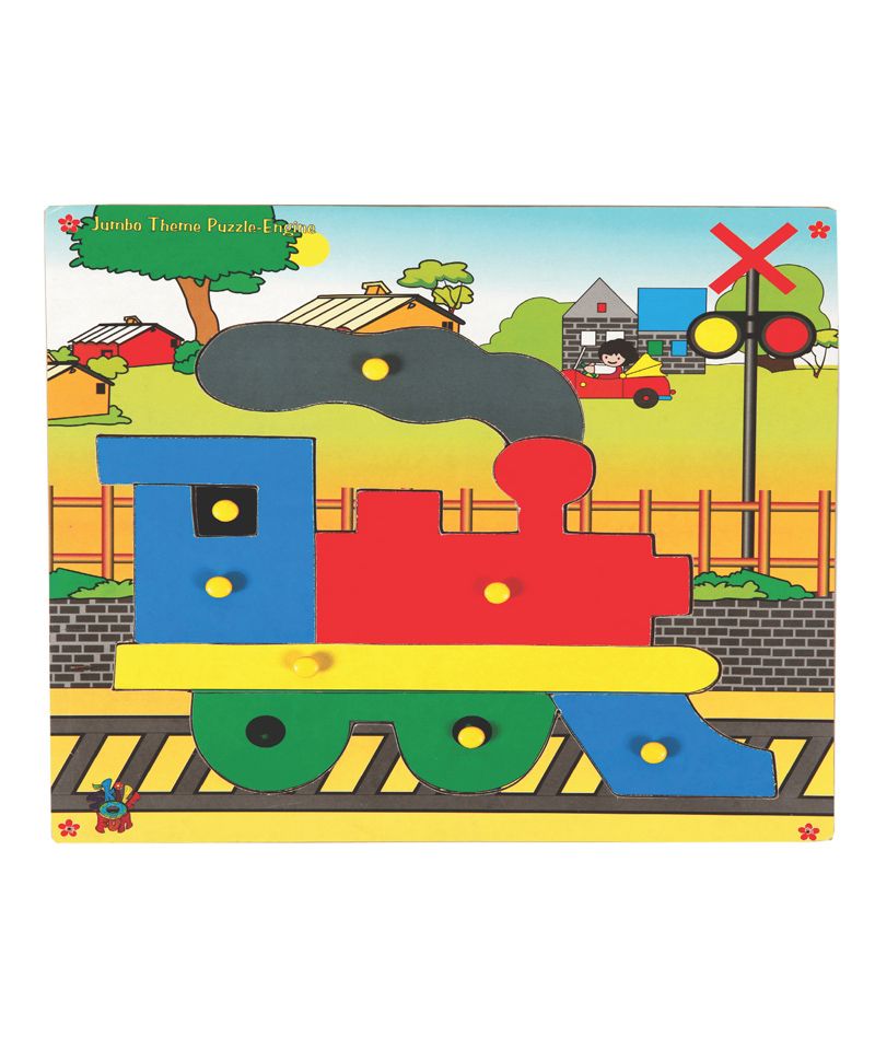 Skillofun - Jumbo Theme Wooden Puzzle Engine-picture-10