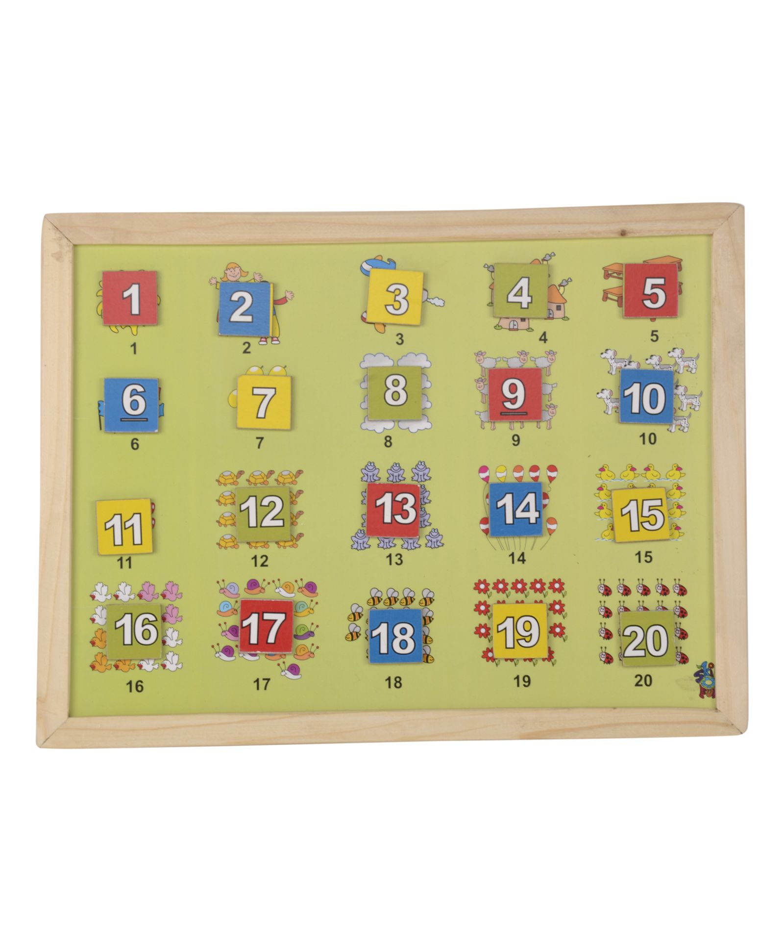 Skillofun - Wooden And Magnetic Twin Play Tray Number Scene 1-20-picture-8