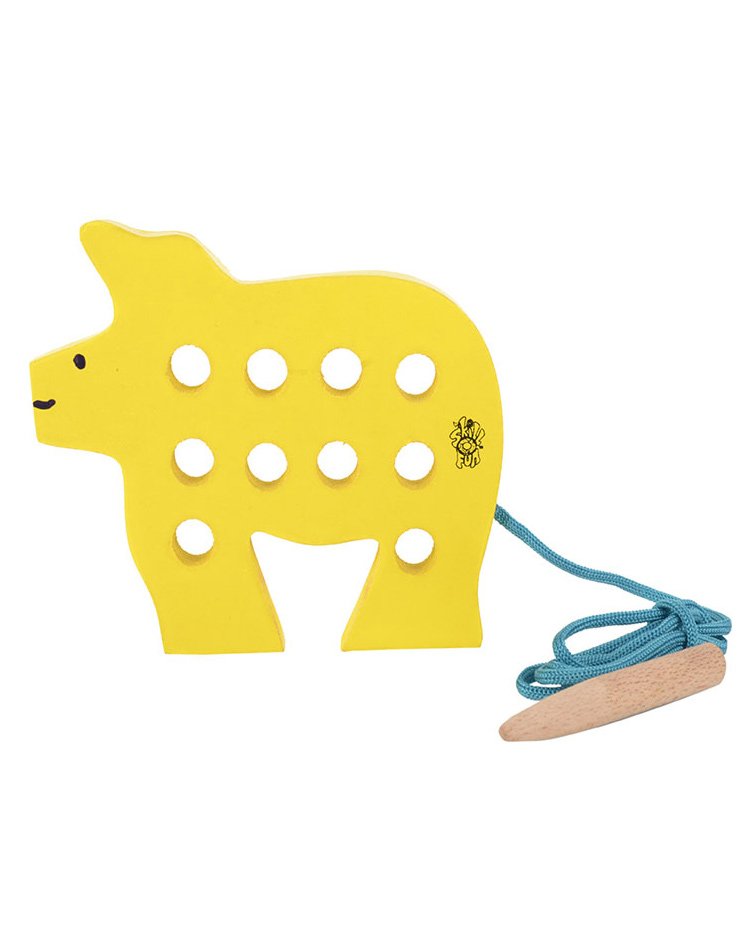 Skillofun - Wooden Sewing Toy Pig-picture-23