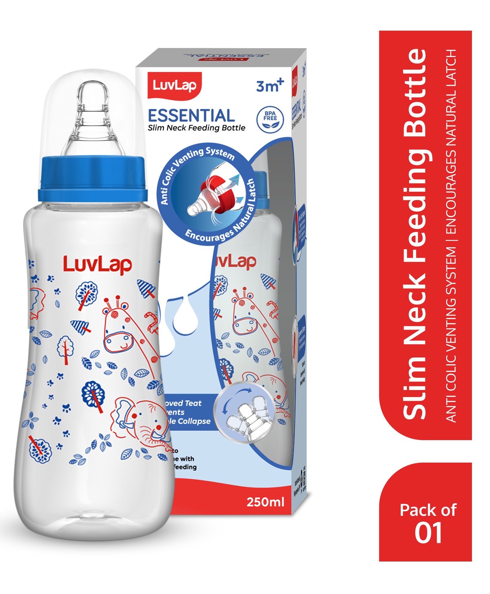 luvlap milk feeding bottle