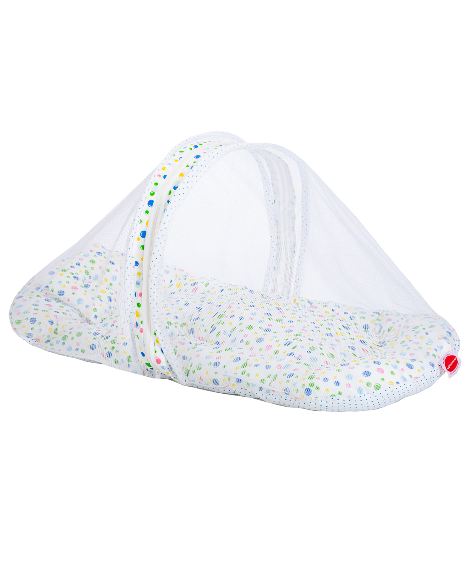 VParents Bluebell Baby Bedding set with Mosquito net and Pillow (Blue)-picture-44