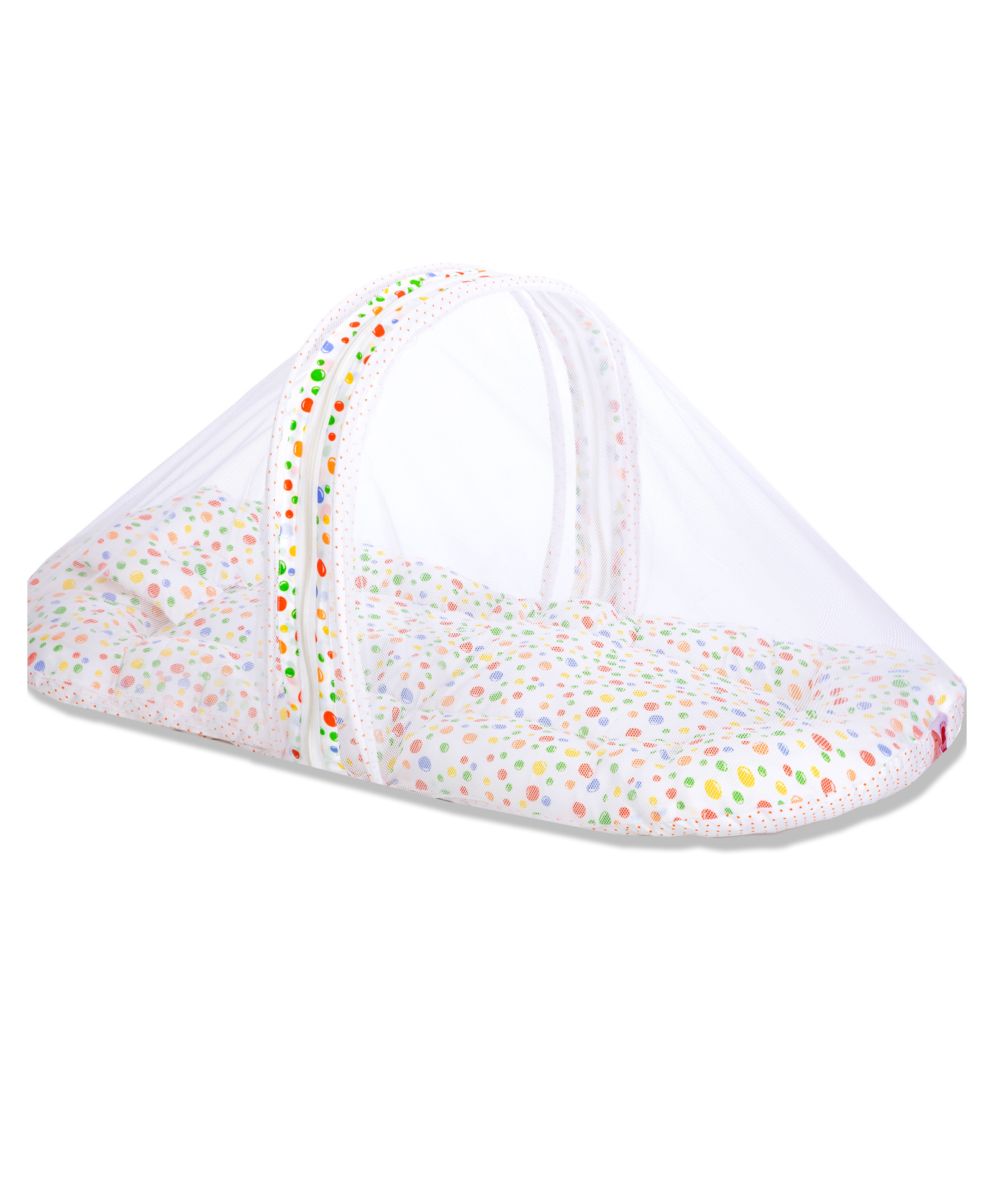 VParents Bluebell Baby Bedding set with Mosquito net and Pillow - Green-picture-43