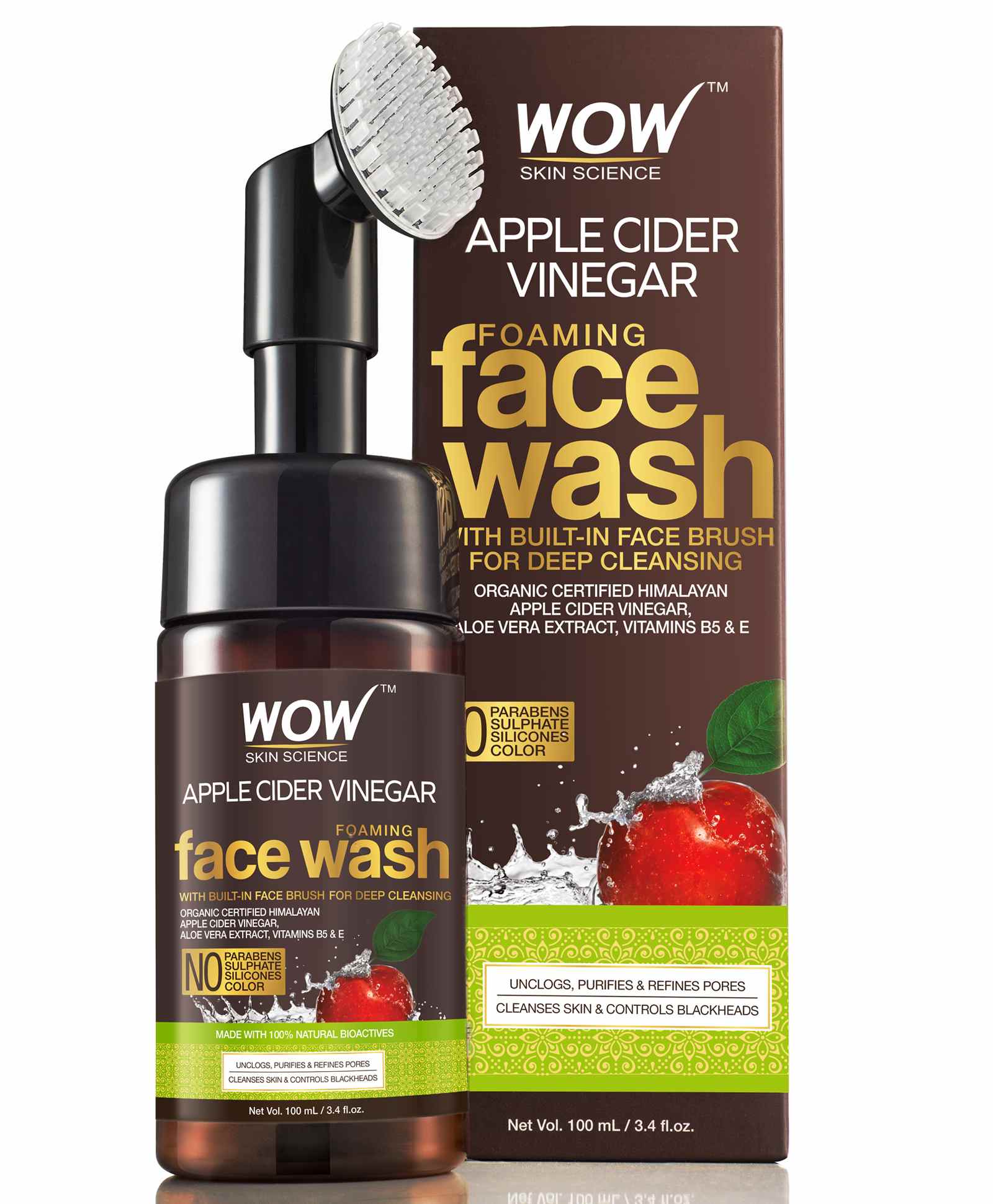 Wow Skin Science Foaming Face Wash 100 Ml Online In India Buy At Best Price From Firstcry Com