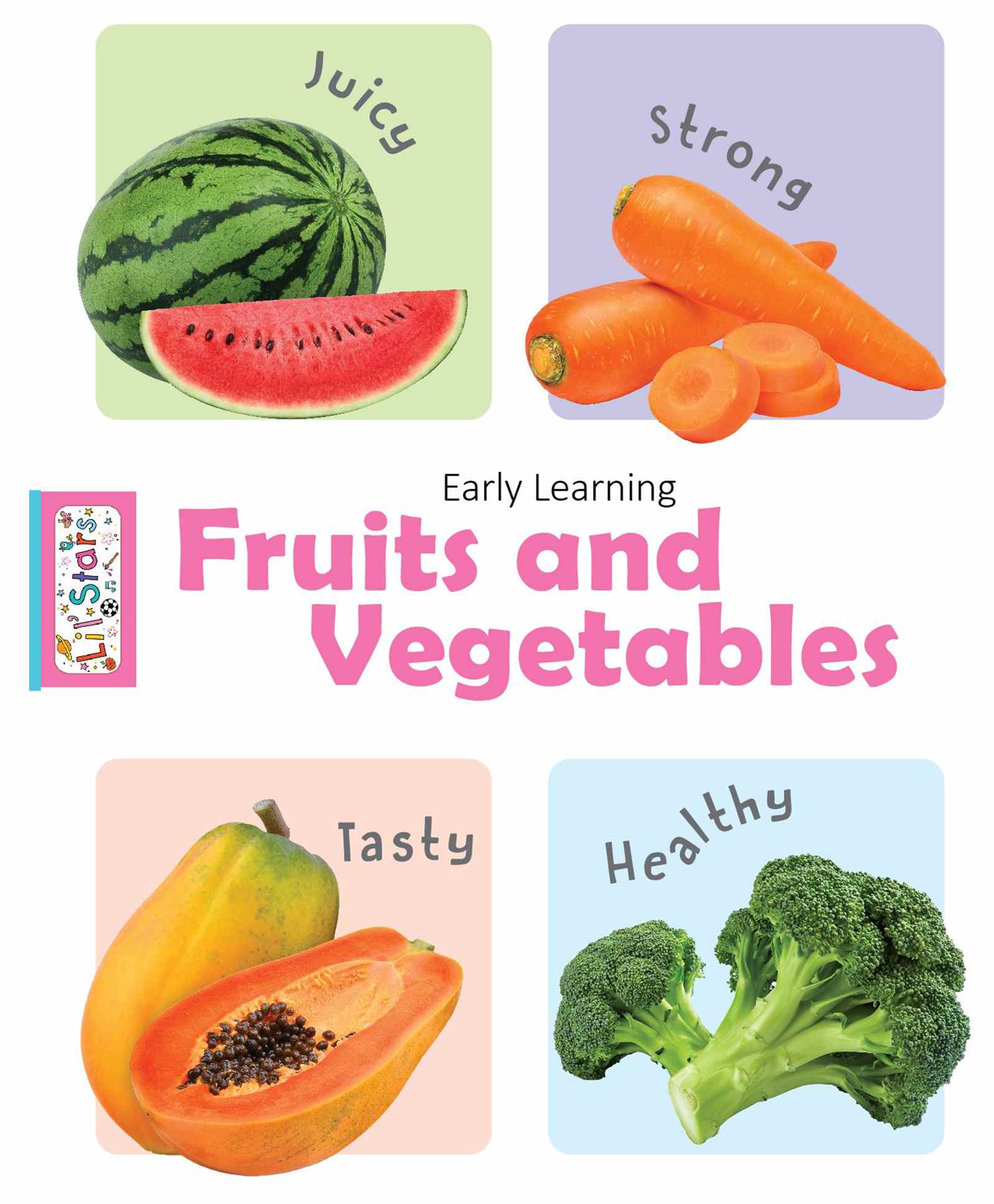 Pegasus Early Learning Fruits and Vegetable Board Book - English-image-43
