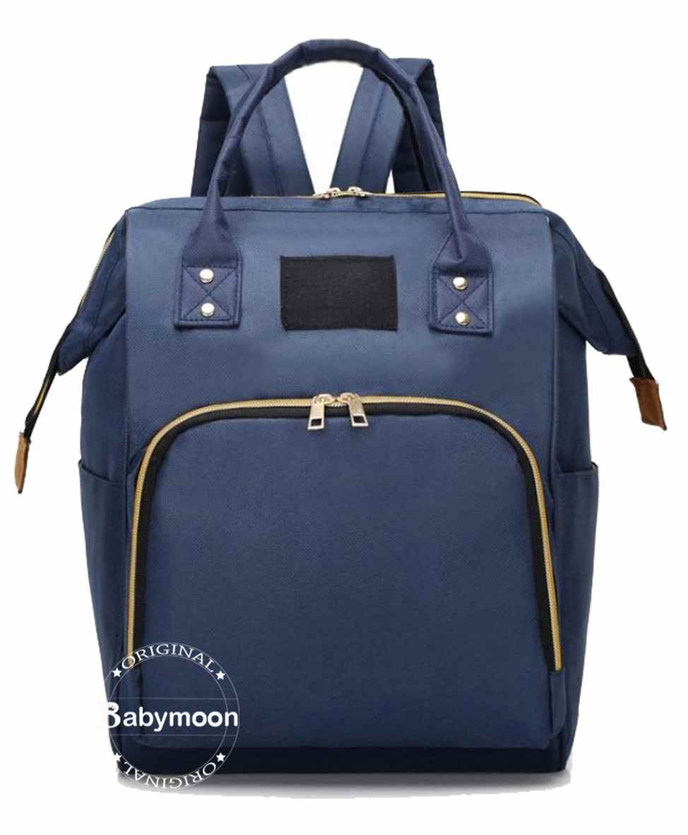 Babymoon Multifunctional Travel Diaper Backpack - Blue-image-13