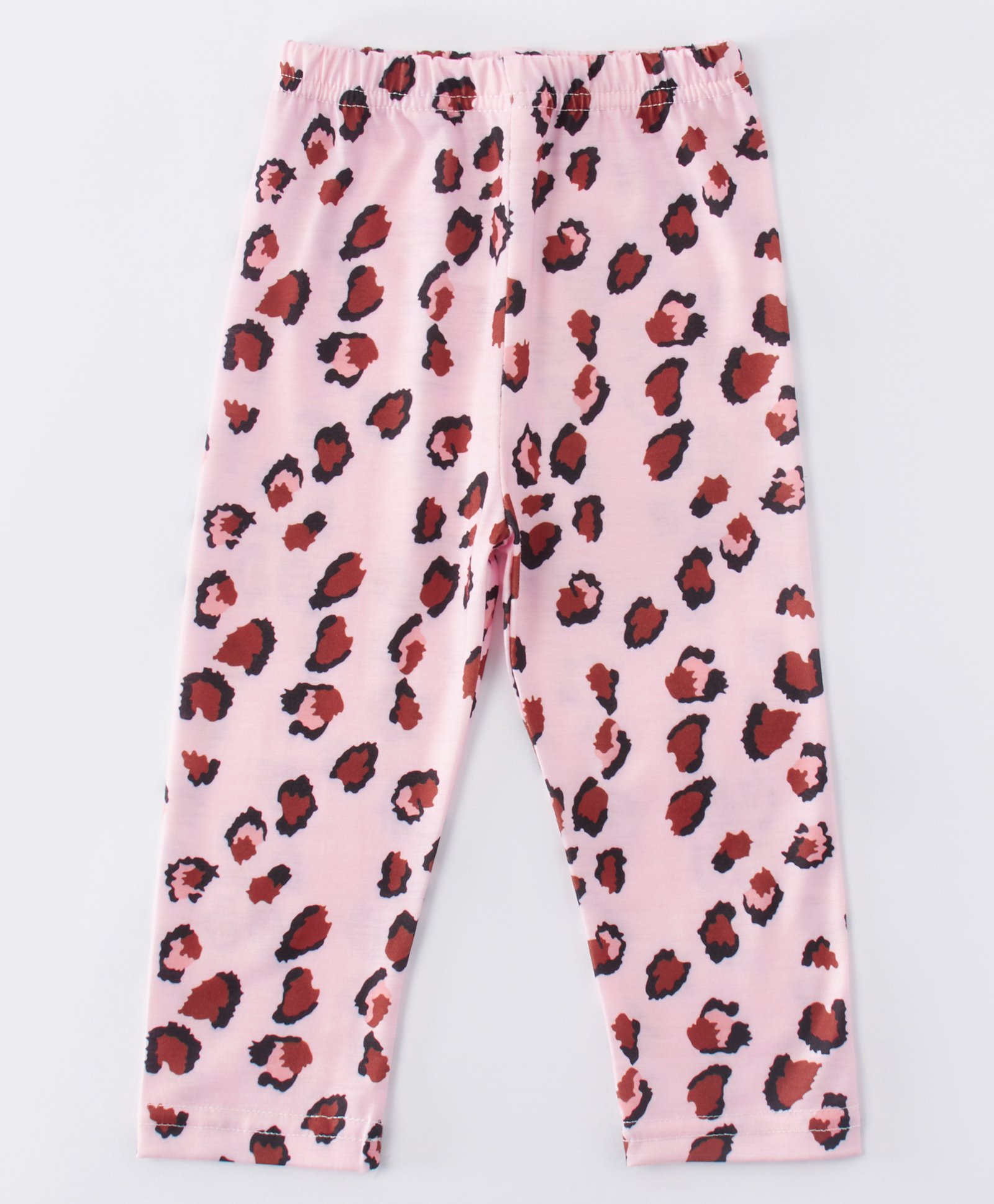 Kookie Kids Full Length Leggings Leopard Print - Pink-picture-21