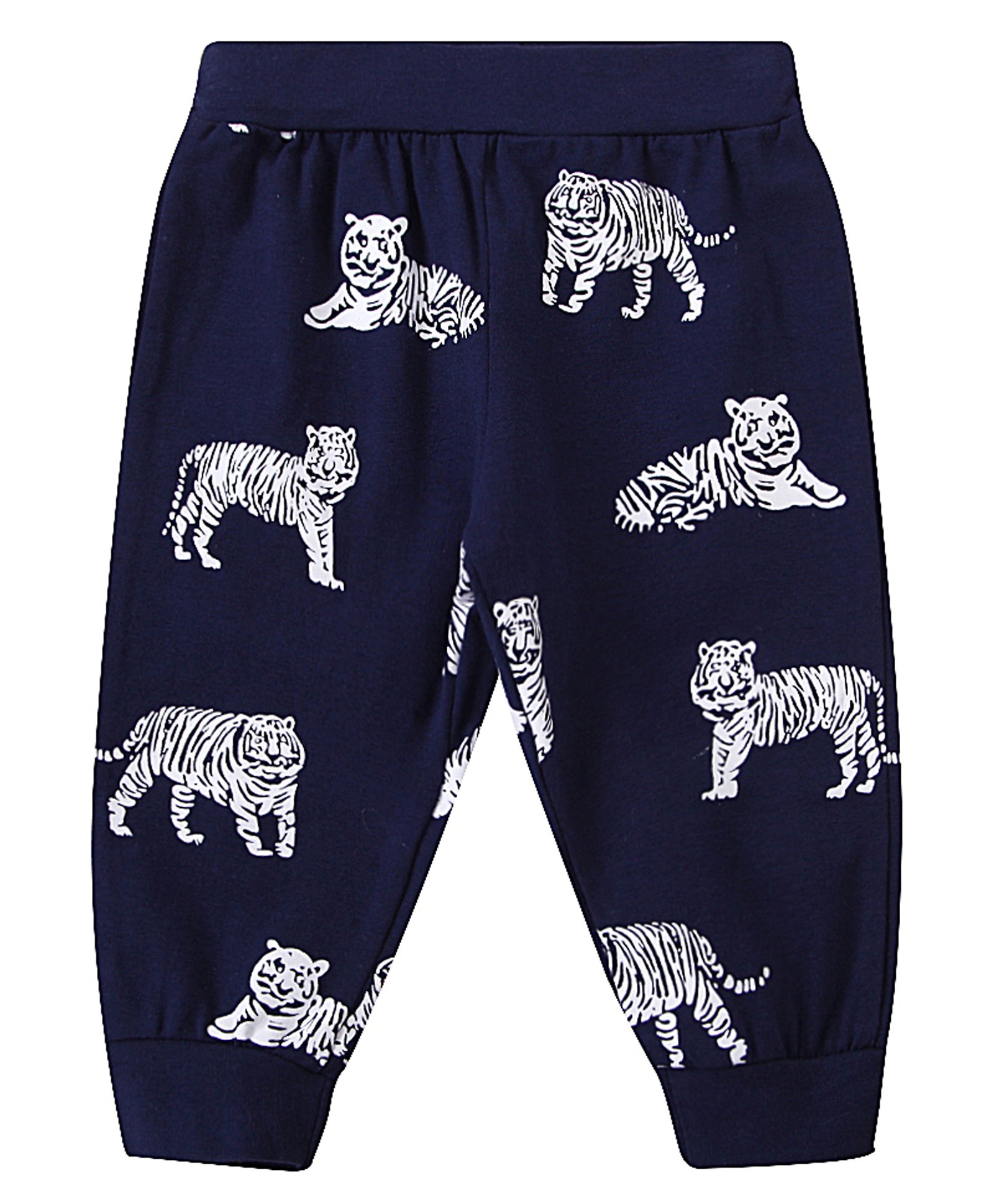 Kookie Kids Full Length Lounge Pant Lion Print - Navy-picture-10