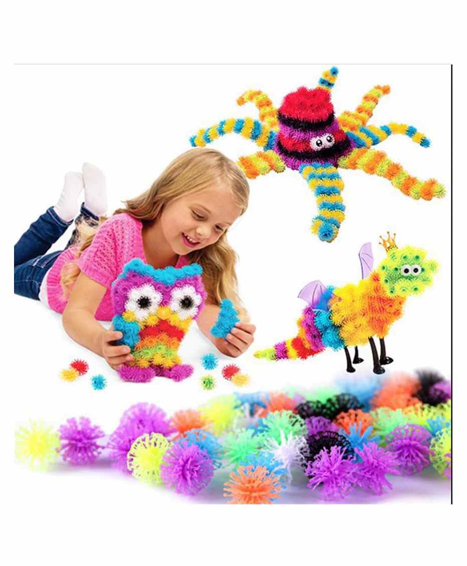 Skylofys Magic Puff Balls Building Block Toys - 300 Pieces-image-46
