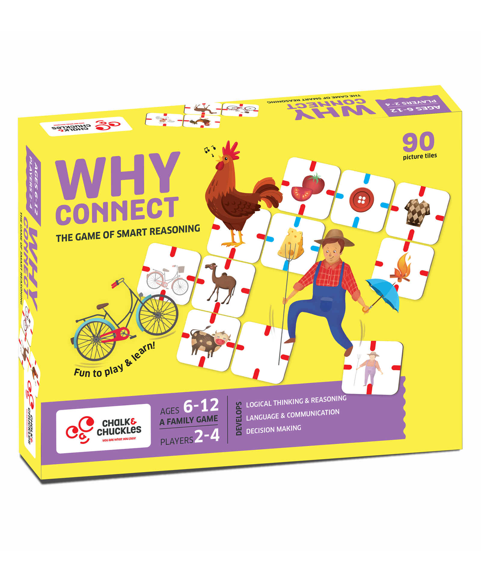 Chalk and Chuckles Why Connect Game - Multicolour-picture-23