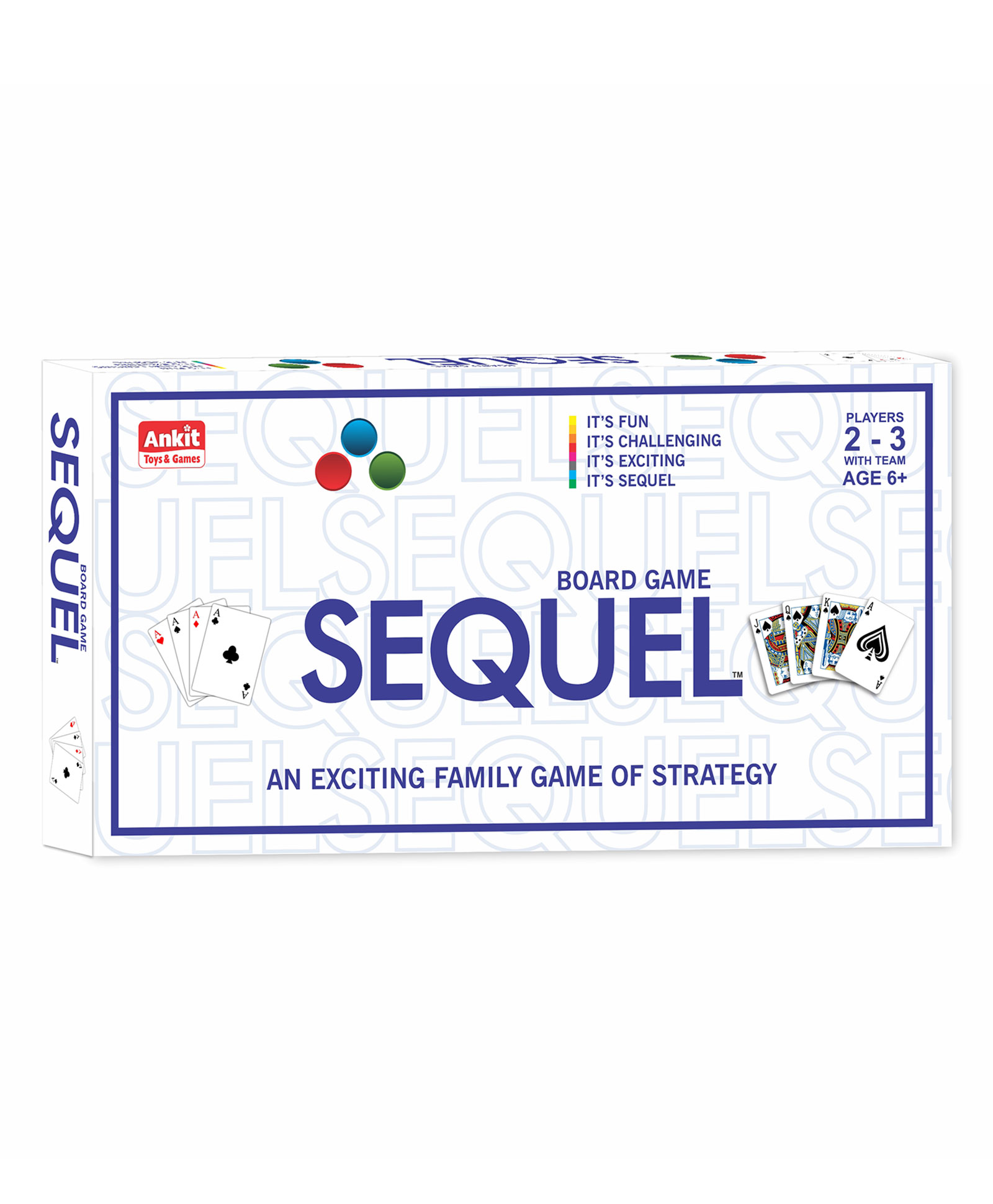 Ankit Toys Sequel Board and Cards Game - Multicolor-image-32