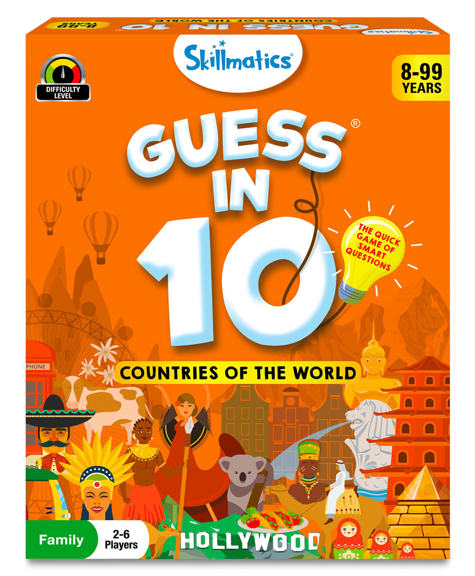 Skillmatics Card Game - Guess in 10 Countries of the World Gifts for 8 Year Olds and Up Quick Game of Smart Questions Fun Family Game-picture-17