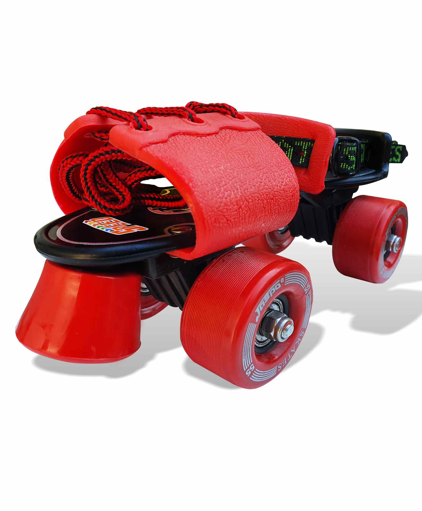 Jaspo Tenacity Adjustable Senior Roller Skates - Red-image-1