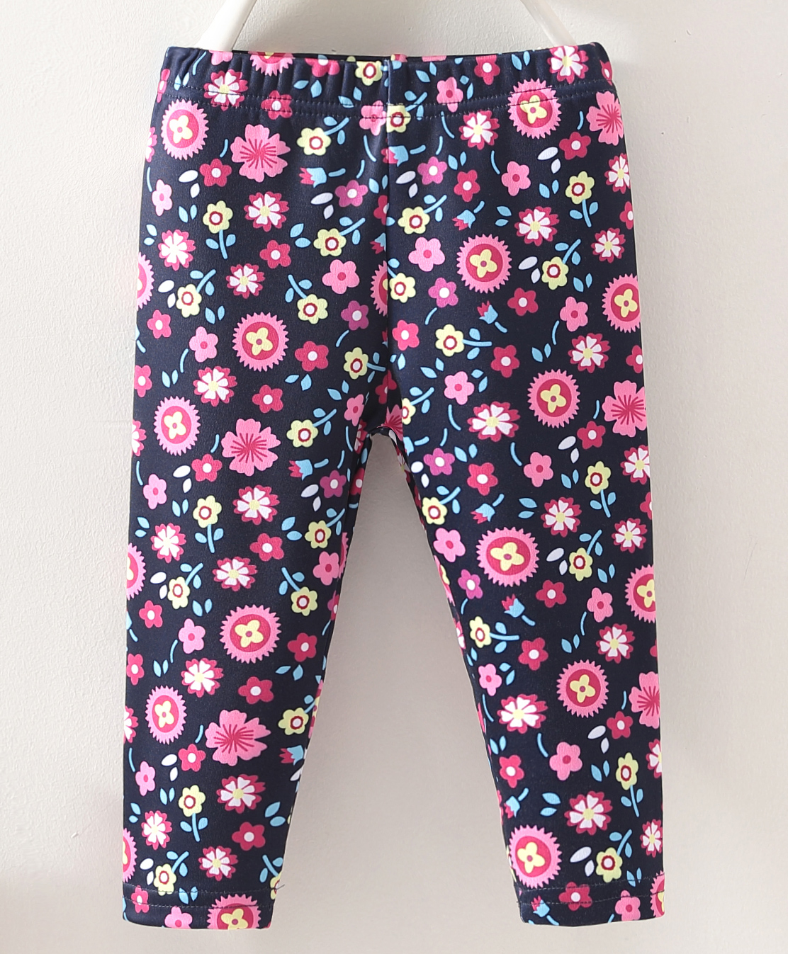 Kookie Kids Full Length Leggings Floral Print - Navy-picture-21