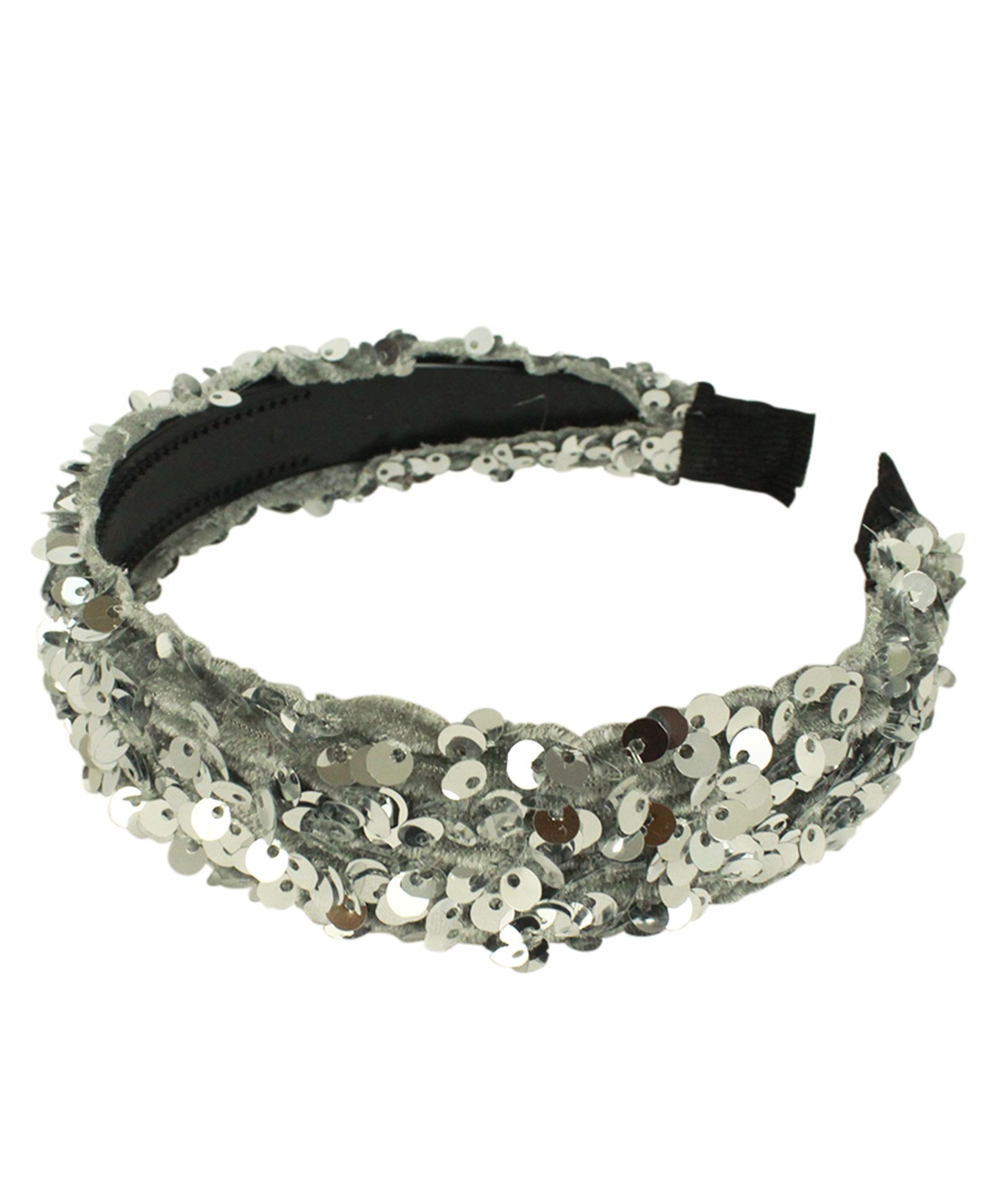 Tia Hair Accessories Dazzling Sequin Detailing Hair Band - Grey for Girls  (2-14 Years) Online in India, Buy at  - 8240021