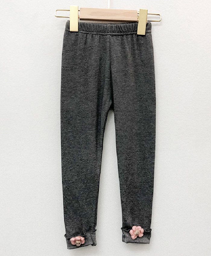 Kookie Kids Full Length Leggings - Dark Grey-image-48