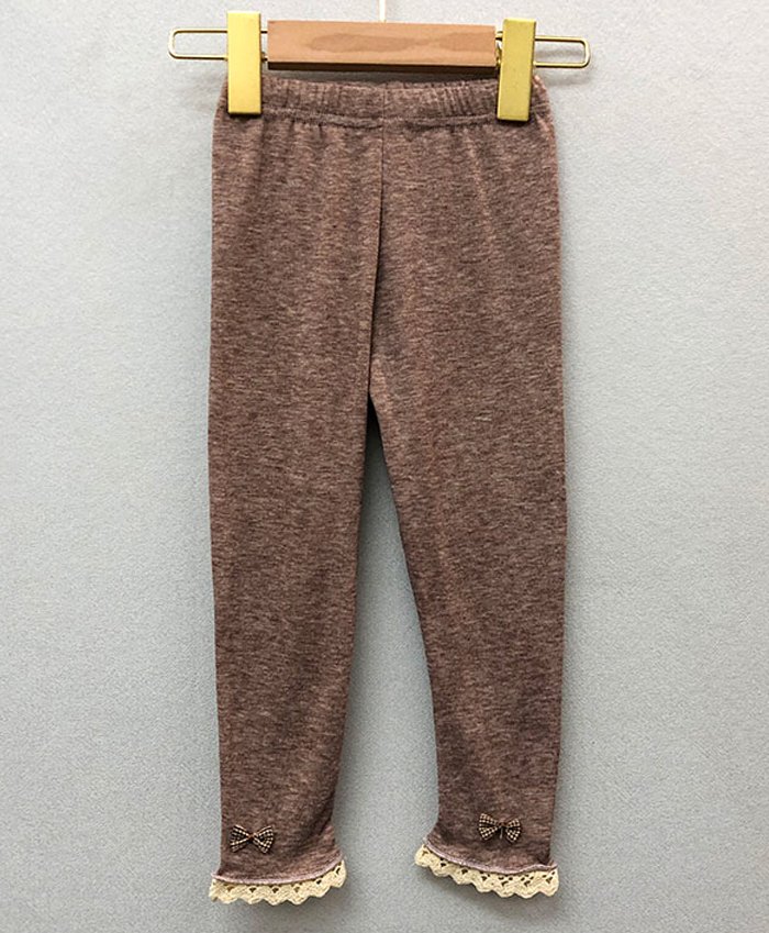 Kookie Kids Full Length Leggings - Brown-picture-24