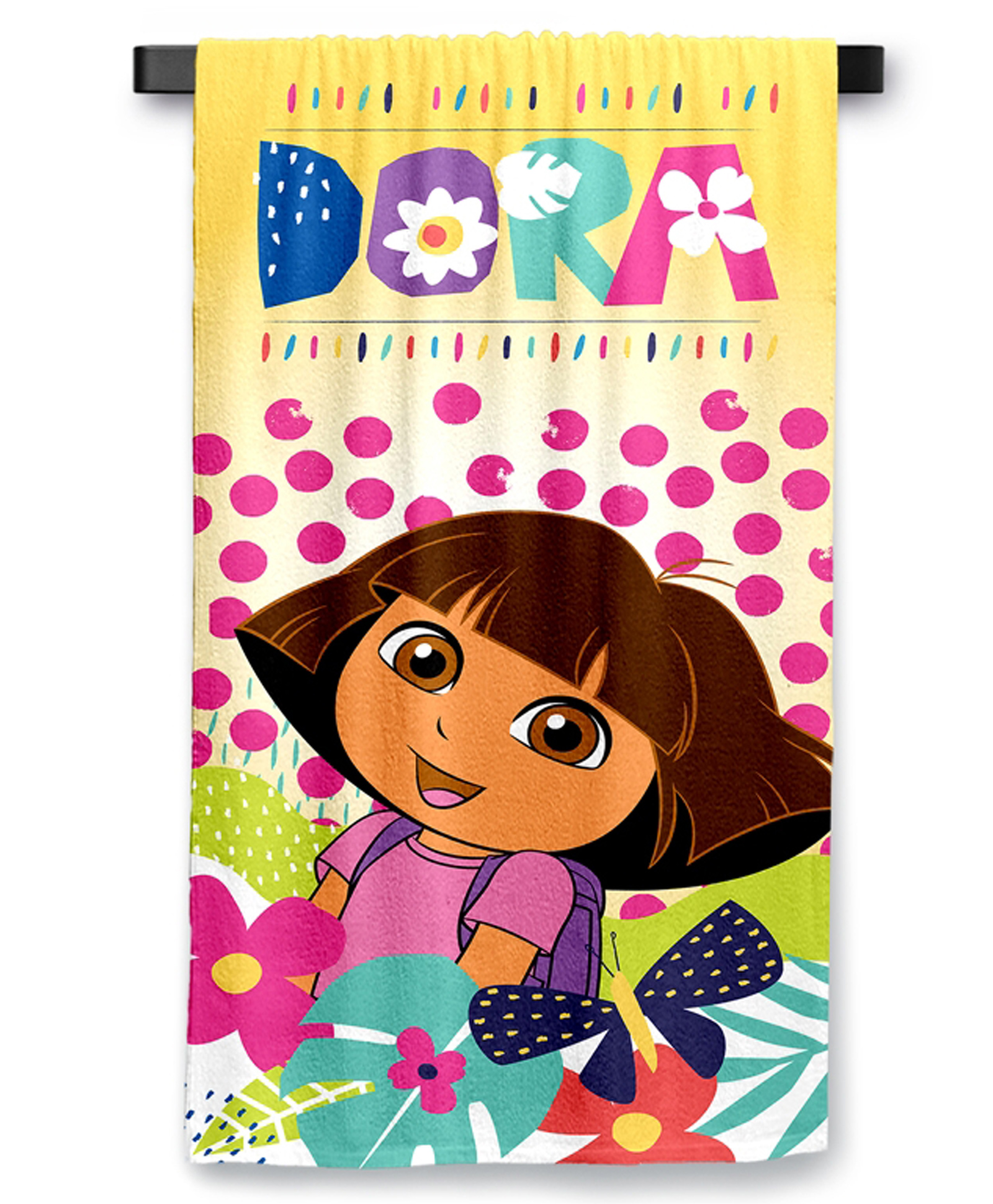 Sassoon Dora Printed Cotton Kids Towel - Multicolour-picture-22