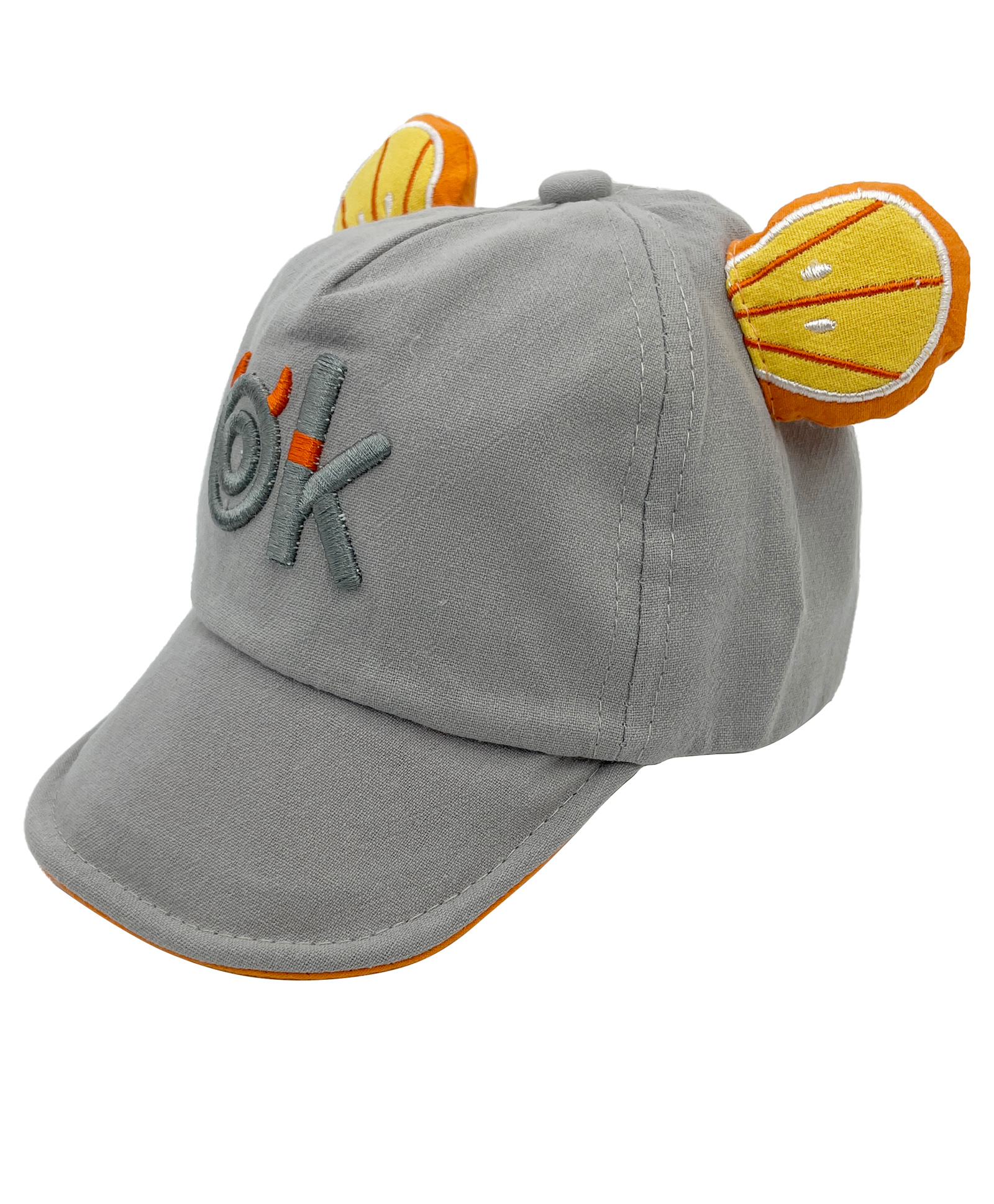 Syga Orange Ears Cap Grey - Diameter 18 cm-image-27